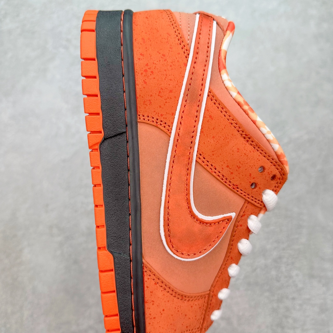 图片[6]-💰170 ＃福利特价‼Concepts x NK SB Dunk Low \”Orange Lobster\” 联名橙龙虾 FD8776-800 正确头层皮料 细节均购入原鞋校对开发 全套原纸板楦头加持 细节品控鞋型稳定 独家私模官方最新原厂磨具打造大底 鞋头坡度极致还原 原盒原配 玻璃冲刀 超高清洁度 全鞋零毛边皮料切割 正确中底布背胶中底布拉帮走线 SIZE：36 36.5 37.5 38 38.5 39 40 40.5 41 42 42.5 43 44 44.5 45 46 47.5 编码：by2936040-运动鞋