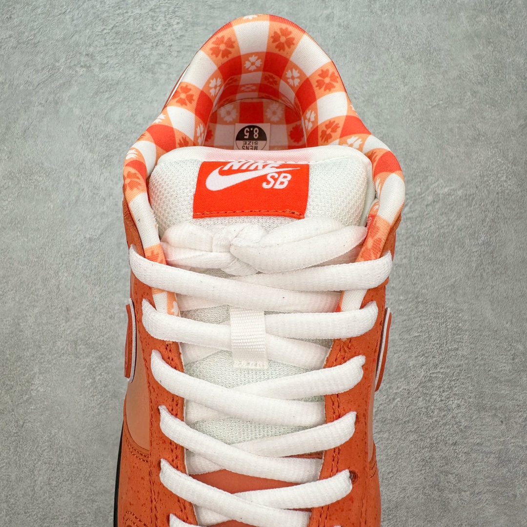 图片[5]-💰170 ＃福利特价‼Concepts x NK SB Dunk Low \”Orange Lobster\” 联名橙龙虾 FD8776-800 正确头层皮料 细节均购入原鞋校对开发 全套原纸板楦头加持 细节品控鞋型稳定 独家私模官方最新原厂磨具打造大底 鞋头坡度极致还原 原盒原配 玻璃冲刀 超高清洁度 全鞋零毛边皮料切割 正确中底布背胶中底布拉帮走线 SIZE：36 36.5 37.5 38 38.5 39 40 40.5 41 42 42.5 43 44 44.5 45 46 47.5 编码：by2936040-运动鞋