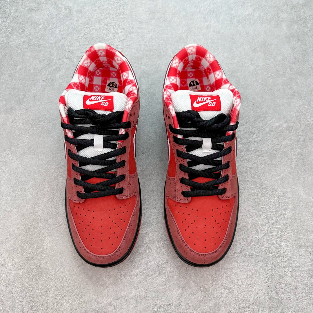 图片[2]-💰170 ＃福利特价‼Concepts x NK SB Dunk Low \”Red Lobster\” 红龙虾 313170-661 正确头层皮料 细节均购入原鞋校对开发 全套原纸板楦头加持 细节品控鞋型稳定 独家私模官方最新原厂磨具打造大底 鞋头坡度极致还原 原盒原配 玻璃冲刀 超高清洁度 全鞋零毛边皮料切割 正确中底布背胶中底布拉帮走线 SIZE：36 36.5 37.5 38 38.5 39 40 40.5 41 42 42.5 43 44 44.5 45 46 47.5 编码：by2936040-运动鞋