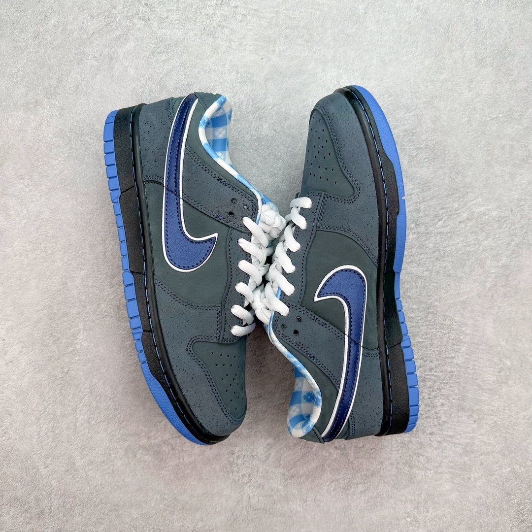 图片[3]-💰170 ＃福利特价‼Concepts x NK SB Dunk Low \”Blue Lobster\” 联名蓝龙虾 313170-342 正确头层皮料 细节均购入原鞋校对开发 全套原纸板楦头加持 细节品控鞋型稳定 独家私模官方最新原厂磨具打造大底 鞋头坡度极致还原 原盒原配 玻璃冲刀 超高清洁度 全鞋零毛边皮料切割 正确中底布背胶中底布拉帮走线 SIZE：36 36.5 37.5 38 38.5 39 40 40.5 41 42 42.5 43 44 44.5 45 46 47.5 编码：by2936040-运动鞋