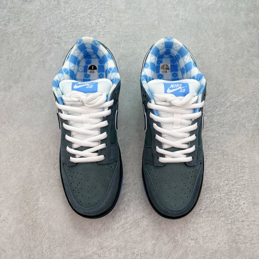 图片[2]-💰170 ＃福利特价‼Concepts x NK SB Dunk Low \”Blue Lobster\” 联名蓝龙虾 313170-342 正确头层皮料 细节均购入原鞋校对开发 全套原纸板楦头加持 细节品控鞋型稳定 独家私模官方最新原厂磨具打造大底 鞋头坡度极致还原 原盒原配 玻璃冲刀 超高清洁度 全鞋零毛边皮料切割 正确中底布背胶中底布拉帮走线 SIZE：36 36.5 37.5 38 38.5 39 40 40.5 41 42 42.5 43 44 44.5 45 46 47.5 编码：by2936040-运动鞋