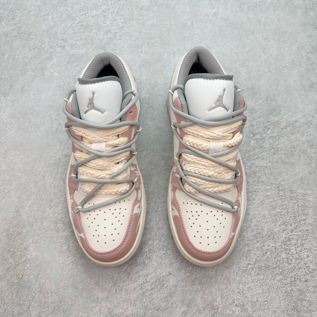 图片[2]-💰250 Air Jordan AJ1 Low 低帮系列定制配色 553560-053 原厂内置气垫魔块 A模大底 头层小牛皮 鞋舌AJ原厂专用牛津布+AJ专用反口珍珠布+原厂无杂质高弹内里海棉+特殊封边弹力鞋带 SIZE：36 36.5 37.5 38 38.5 39 40 40.5 41 42 42.5 43 44 44.5 45 46 编码：Dby3936020-运动鞋