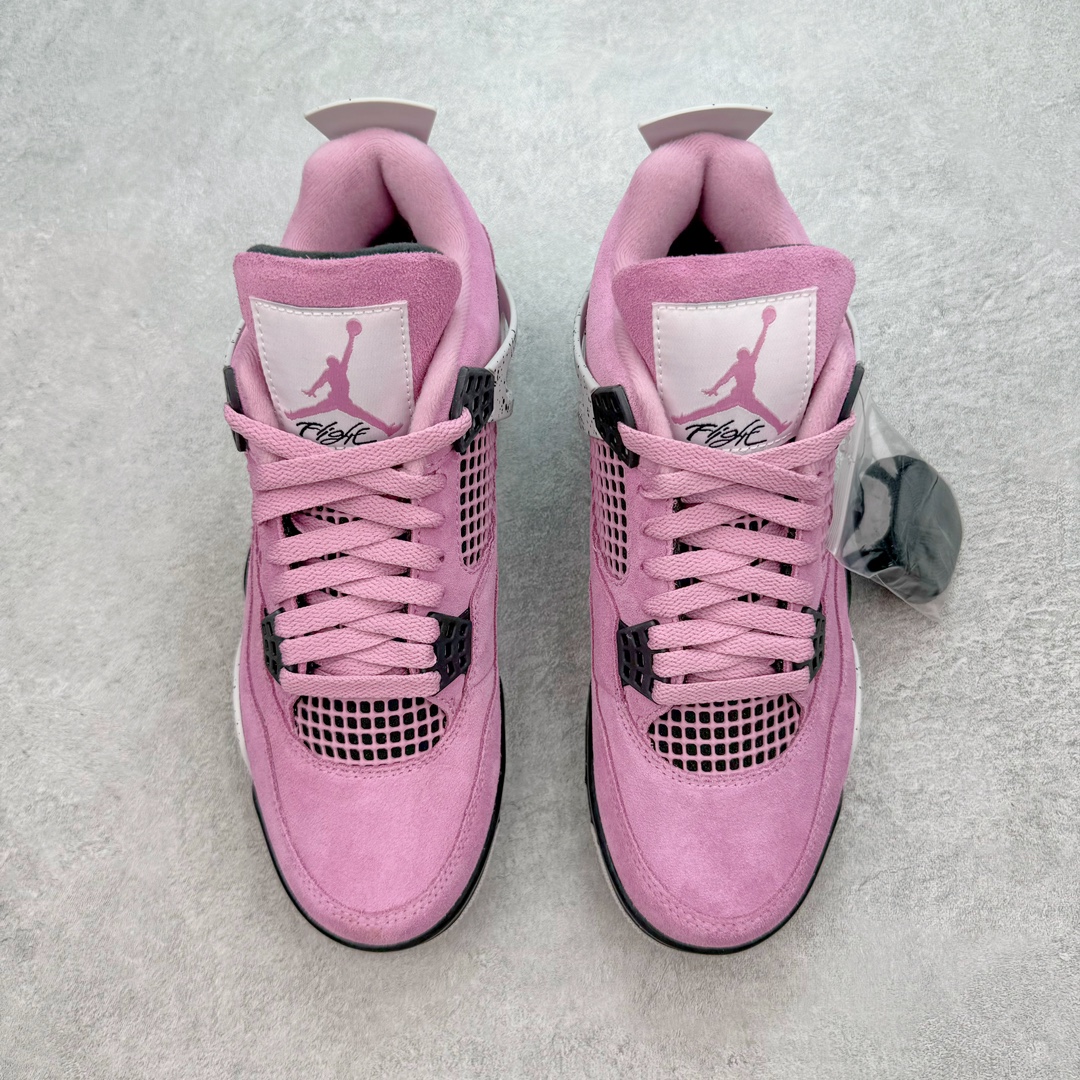 图片[2]-＃DT/R1纯原 Air Jordan AJ4 WMNS \\\”Orchid\\\” 猛男粉 AQ9129-501 原鞋开发原楦原纸板同源开发 完美呈现乔4的版型 内侧正确双色网格 还原细节 原厂皮料 正确气垫颜色 正确网格工艺 正确拉帮工艺 全鞋原装材料制作 原档案原模具打造 支持全方位与正品对比 尺码：40 40.5 41 42 42.5 43 44 44.5 45 46 47.5 48.5-选品中心