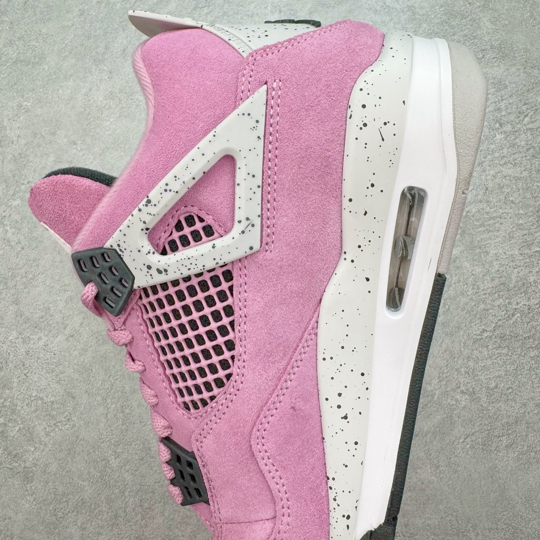 图片[7]-＃DT/R1纯原 Air Jordan AJ4 WMNS \\\”Orchid\\\” 猛男粉 AQ9129-501 原鞋开发原楦原纸板同源开发 完美呈现乔4的版型 内侧正确双色网格 还原细节 原厂皮料 正确气垫颜色 正确网格工艺 正确拉帮工艺 全鞋原装材料制作 原档案原模具打造 支持全方位与正品对比 尺码：40 40.5 41 42 42.5 43 44 44.5 45 46 47.5 48.5-选品中心