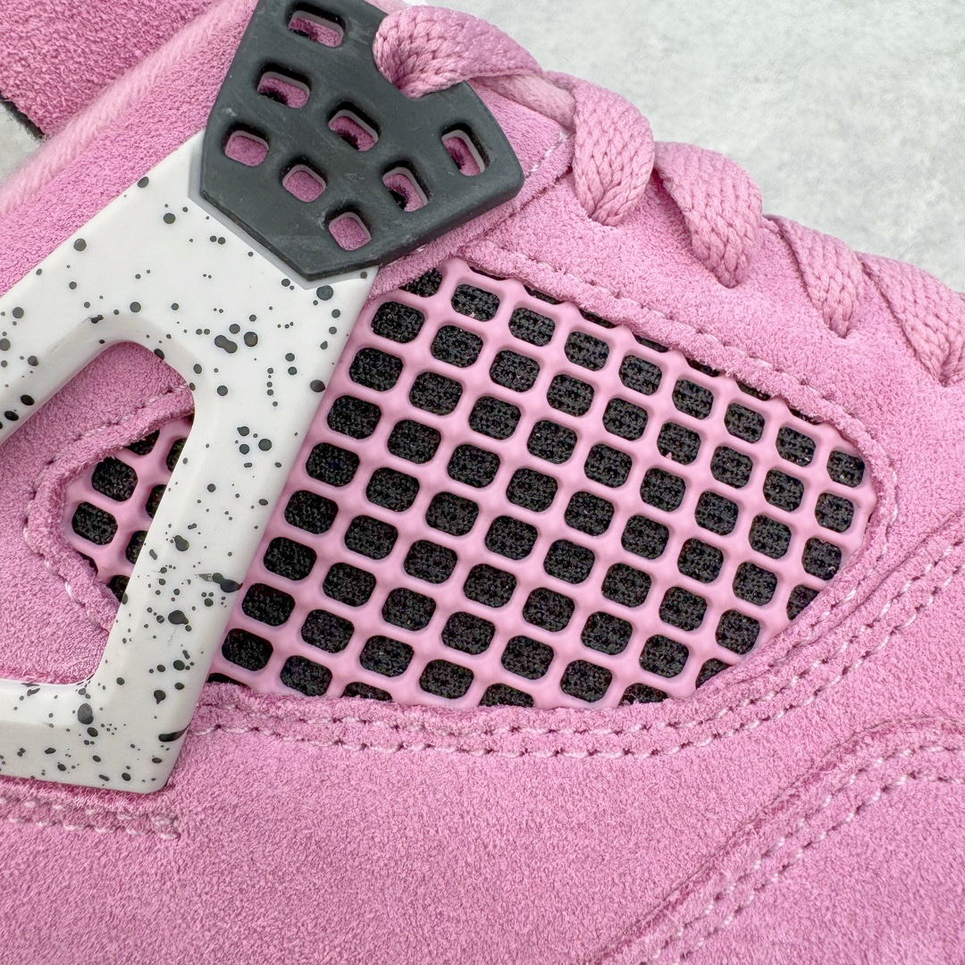 图片[17]-＃DT/R1纯原 Air Jordan AJ4 WMNS \\\”Orchid\\\” 猛男粉 AQ9129-501 原鞋开发原楦原纸板同源开发 完美呈现乔4的版型 内侧正确双色网格 还原细节 原厂皮料 正确气垫颜色 正确网格工艺 正确拉帮工艺 全鞋原装材料制作 原档案原模具打造 支持全方位与正品对比 尺码：40 40.5 41 42 42.5 43 44 44.5 45 46 47.5 48.5-选品中心