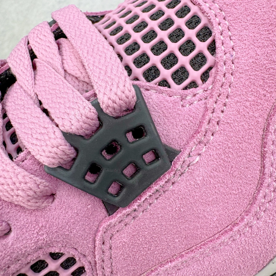 图片[14]-＃DT/R1纯原 Air Jordan AJ4 WMNS \\\”Orchid\\\” 猛男粉 AQ9129-501 原鞋开发原楦原纸板同源开发 完美呈现乔4的版型 内侧正确双色网格 还原细节 原厂皮料 正确气垫颜色 正确网格工艺 正确拉帮工艺 全鞋原装材料制作 原档案原模具打造 支持全方位与正品对比 尺码：40 40.5 41 42 42.5 43 44 44.5 45 46 47.5 48.5-选品中心