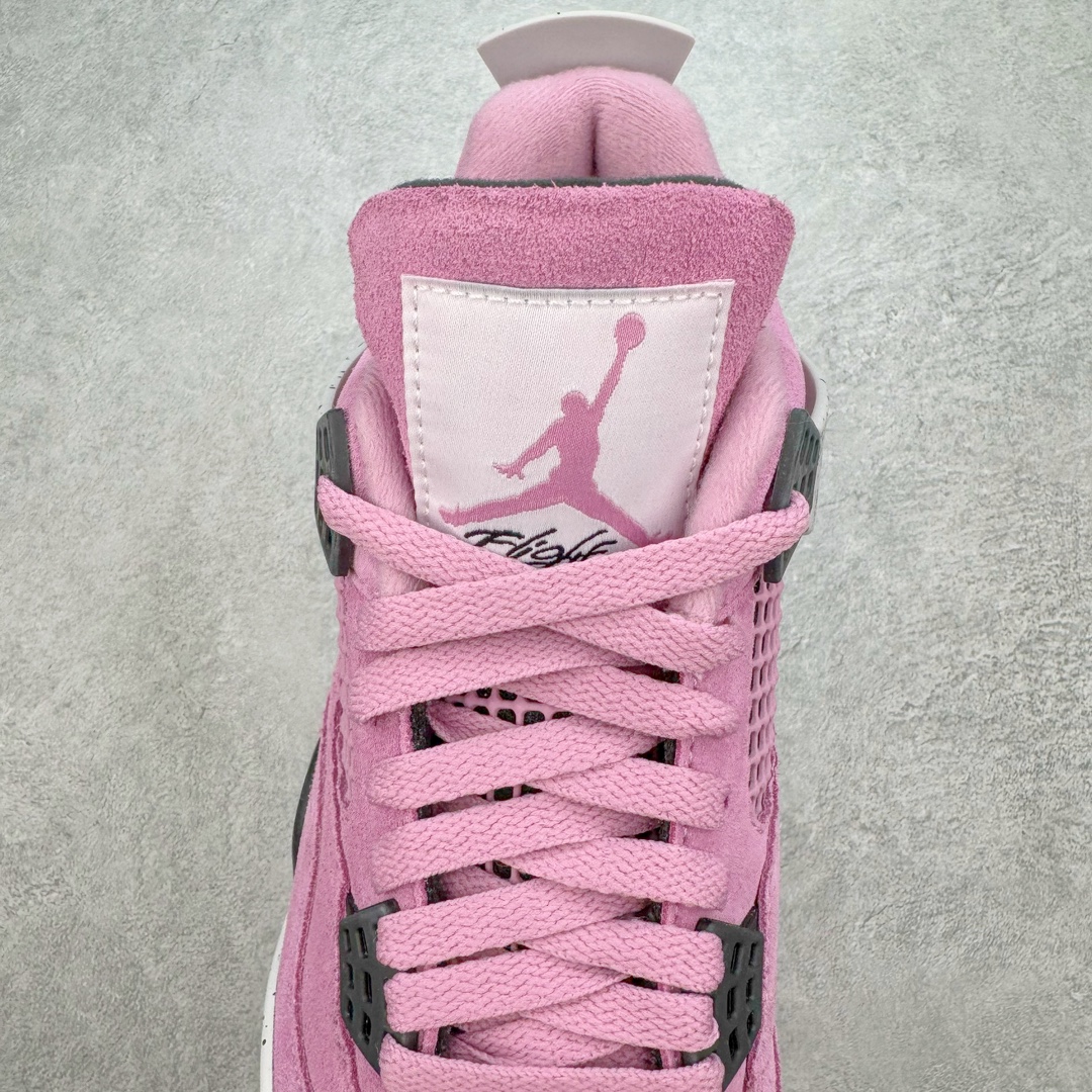 图片[5]-＃DT/R1纯原 Air Jordan AJ4 WMNS \\\”Orchid\\\” 猛男粉 AQ9129-501 原鞋开发原楦原纸板同源开发 完美呈现乔4的版型 内侧正确双色网格 还原细节 原厂皮料 正确气垫颜色 正确网格工艺 正确拉帮工艺 全鞋原装材料制作 原档案原模具打造 支持全方位与正品对比 尺码：40 40.5 41 42 42.5 43 44 44.5 45 46 47.5 48.5-选品中心