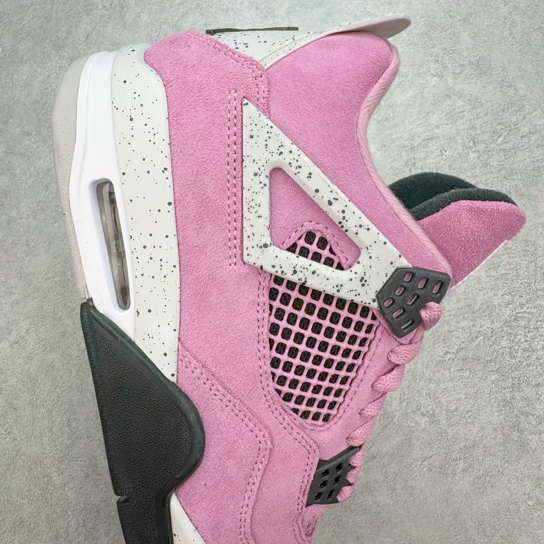 图片[6]-＃DT/R1纯原 Air Jordan AJ4 WMNS \\\”Orchid\\\” 猛男粉 AQ9129-501 原鞋开发原楦原纸板同源开发 完美呈现乔4的版型 内侧正确双色网格 还原细节 原厂皮料 正确气垫颜色 正确网格工艺 正确拉帮工艺 全鞋原装材料制作 原档案原模具打造 支持全方位与正品对比 尺码：40 40.5 41 42 42.5 43 44 44.5 45 46 47.5 48.5-选品中心