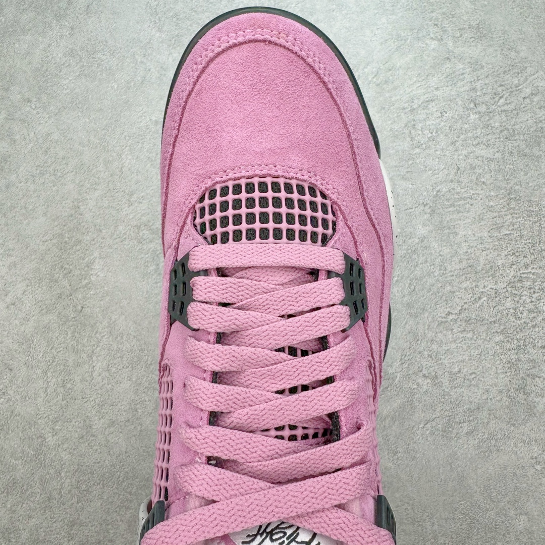 图片[4]-＃DT/R1纯原 Air Jordan AJ4 WMNS \\\”Orchid\\\” 猛男粉 AQ9129-501 原鞋开发原楦原纸板同源开发 完美呈现乔4的版型 内侧正确双色网格 还原细节 原厂皮料 正确气垫颜色 正确网格工艺 正确拉帮工艺 全鞋原装材料制作 原档案原模具打造 支持全方位与正品对比 尺码：40 40.5 41 42 42.5 43 44 44.5 45 46 47.5 48.5-选品中心