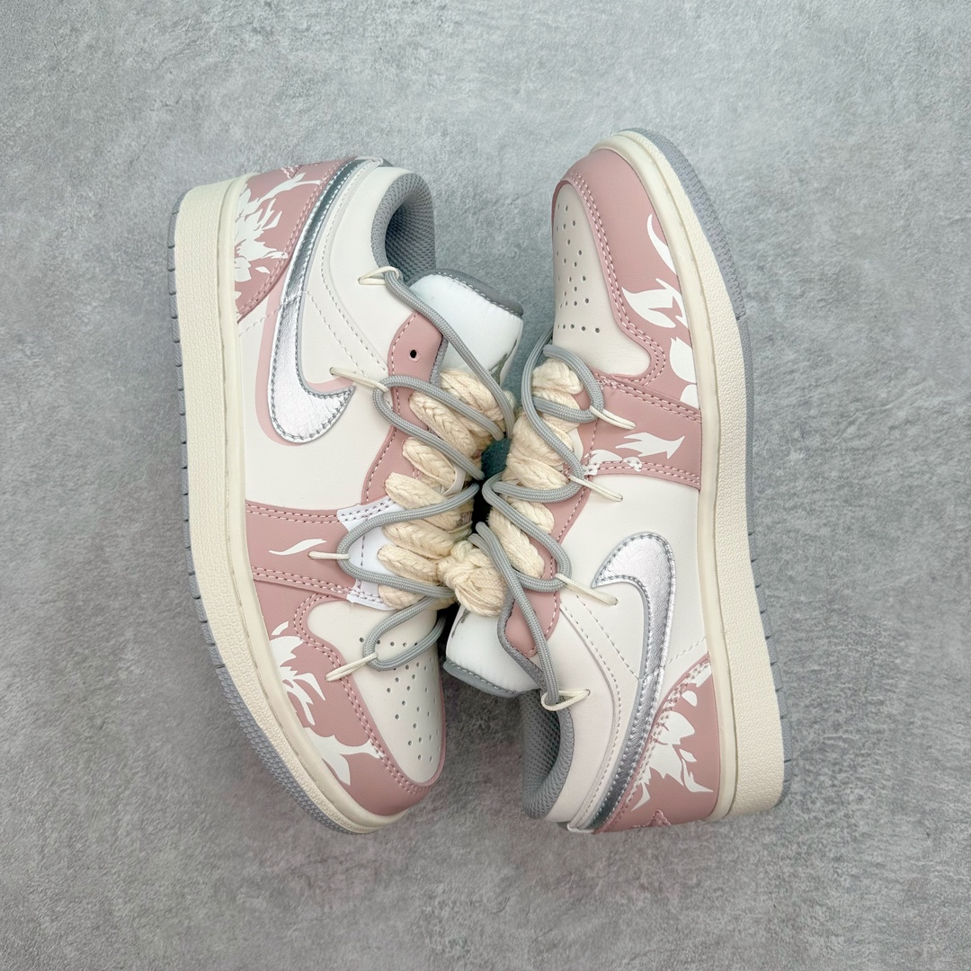 图片[3]-💰200 Air Jordan AJ1 Low 低帮系列定制配色 553568-053原厂内置气垫魔块 A模大底 头层小牛皮 鞋舌AJ原厂专用牛津布+AJ专用反口珍珠布+原厂无杂质高弹内里海棉+特殊封边弹力鞋带 SIZE：36 36.5 37.5 38 38.5 39 40 40.5 41 42 42.5 43 44 44.5 45 46 编码：Kby2936070-运动鞋