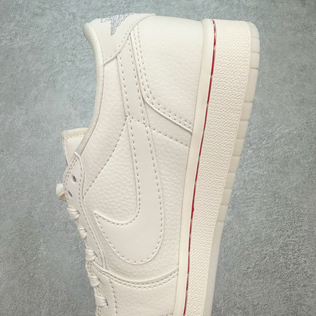 图片[7]-TS x Air Jordan AJ1 Low 倒钩低帮联名定制配色 XY2688-104 原厂内置气垫魔块 A模大底 头层小牛皮 鞋舌AJ原厂专用牛津布+AJ专用反口珍珠布+原厂无杂质高弹内里海棉+特殊封边弹力鞋带 尺码：36 36.5 37.5 38 38.5 39 40 40.5 41 42 42.5 43 44 44.5 45 46 47.5-选品中心