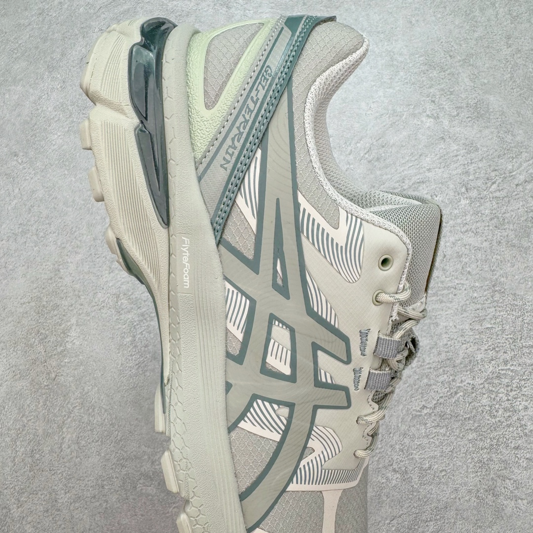 图片[6]-💰200 ＃HK纯原 Asics Gel-Terrain 亚瑟士复古街头时尚运动减震耐磨透气低帮越野跑步鞋 复古经典的鞋面设计 灵感来自ASICS 90年代的经典越野跑系列 鞋身无缝设计元素 巧妙呈现户外机能感 FLYTEFOAM中底与GEL缓震科技加持 集轻量与动感于一身 融合复古美学与现代材料质感 舒适有型 带你潮流开「野」尺码：40 40.5 41.5 42 42.5 43.5 44 44.5 45 编码：by2936070-运动鞋