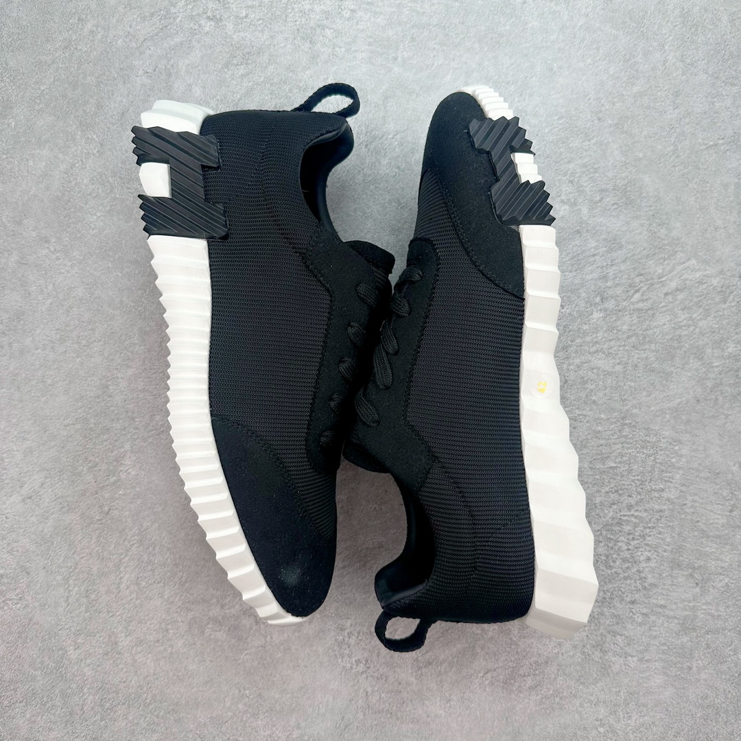 图片[3]-HERMES爱马仕 Bouncing 网布 羊皮 舒适轻便 系带圆头 低帮 生活休闲鞋 男款 38 39 40 41 42 43 44 45 46-选品中心