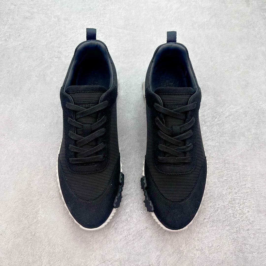 图片[2]-HERMES爱马仕 Bouncing 网布 羊皮 舒适轻便 系带圆头 低帮 生活休闲鞋 男款 38 39 40 41 42 43 44 45 46-选品中心