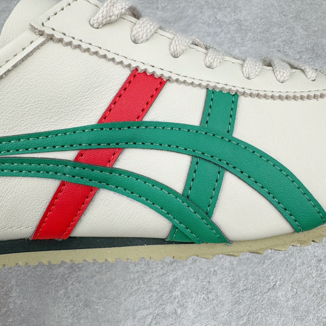 图片[15]-💰200 ＃MOK Asics Onitsuka Tiger MEXICO 66 亚瑟士鬼冢虎复古经典板鞋 市场最强版本 每个配色均购入原鞋校对 真正原厂头层牛皮 如假包赔 纹路、色泽、皮心颜色 质感百分百还原 海外订单工厂出品 超成熟稳定的做工品控 原装全套纸板楦头开发 原汁原味 完美呈现版型 私模正确鞋底咬花纹路 一比一鞋头弧度高度鞋身弧度 绝不口嗨 细节品控鞋型随意秒杀市面 原档咬花纹路私模大底 一个单元有六个三角形 总体形拼接呈现花瓣状 官方四联吊牌 原装Ortholite轻量化鞋垫 原盒原配 质保卡 说明书 钢印防尘纸  纸板中底带钢印 乳胶组合鞋垫 支持全方位的对比专柜 产品从款式颜色造型上体现出追求舒适和细节的完美 鞋类更是推崇手工制作的严谨与完美 融舒适性与可穿性的设计风格 注重细节的完美和别致魅力 既保持稳重 又不失轻松的时尚感 尺码：35 36 37 37.5 38 39 39.5 40 40.5 41.5 42 42.5 43.5 44 45 46 编码：by2936070-运动鞋