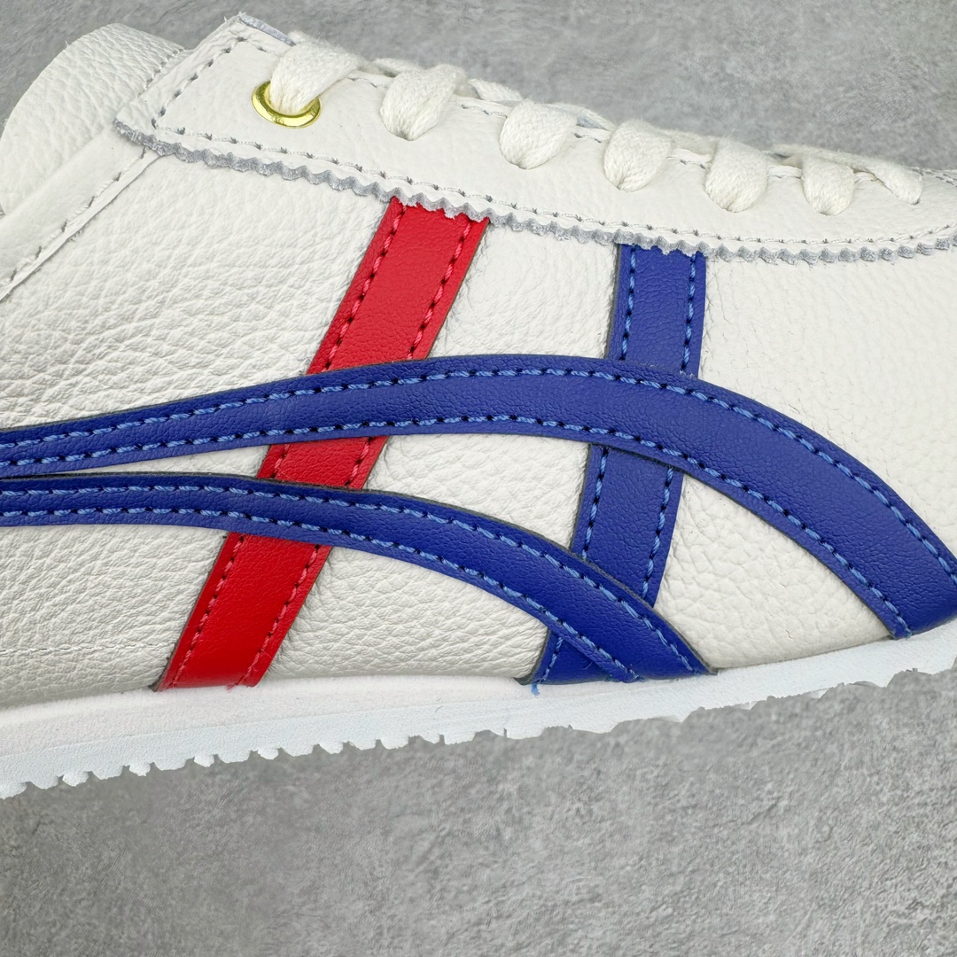 图片[16]-💰200 ＃MOK Asics Onitsuka Tiger MEXICO 66 亚瑟士鬼冢虎复古经典板鞋 市场最强版本 每个配色均购入原鞋校对 真正原厂头层牛皮 如假包赔 纹路、色泽、皮心颜色 质感百分百还原 海外订单工厂出品 超成熟稳定的做工品控 原装全套纸板楦头开发 原汁原味 完美呈现版型 私模正确鞋底咬花纹路 一比一鞋头弧度高度鞋身弧度 绝不口嗨 细节品控鞋型随意秒杀市面 原档咬花纹路私模大底 一个单元有六个三角形 总体形拼接呈现花瓣状 官方四联吊牌 原装Ortholite轻量化鞋垫 原盒原配 质保卡 说明书 钢印防尘纸  纸板中底带钢印 乳胶组合鞋垫 支持全方位的对比专柜 产品从款式颜色造型上体现出追求舒适和细节的完美 鞋类更是推崇手工制作的严谨与完美 融舒适性与可穿性的设计风格 注重细节的完美和别致魅力 既保持稳重 又不失轻松的时尚感 尺码：35 36 37 37.5 38 39 39.5 40 40.5 41.5 42 42.5 43.5 44 45 46 编码：by2936070-运动鞋