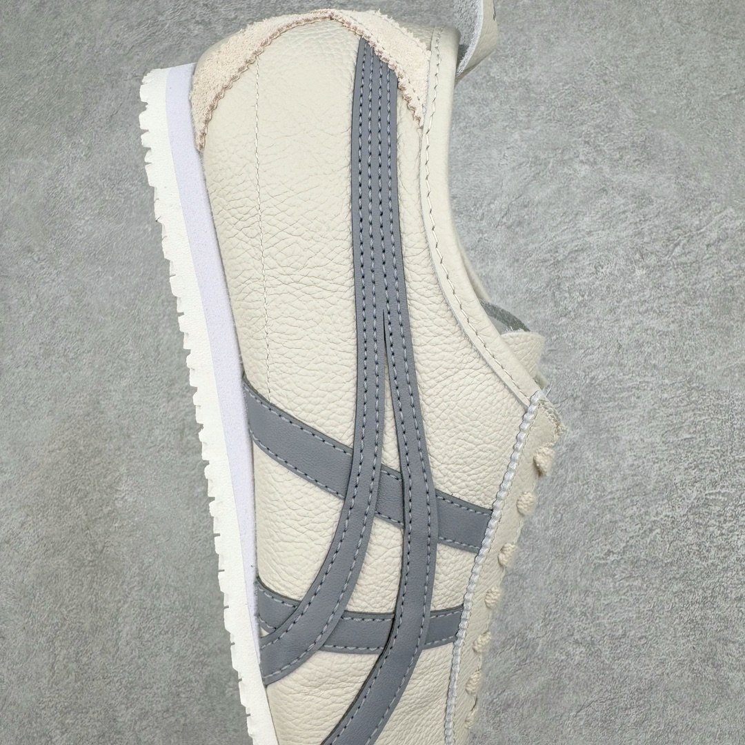 图片[6]-💰200 ＃MOK Asics Onitsuka Tiger MEXICO 66 亚瑟士鬼冢虎复古经典板鞋 市场最强版本 每个配色均购入原鞋校对 真正原厂头层牛皮 如假包赔 纹路、色泽、皮心颜色 质感百分百还原 海外订单工厂出品 超成熟稳定的做工品控 原装全套纸板楦头开发 原汁原味 完美呈现版型 私模正确鞋底咬花纹路 一比一鞋头弧度高度鞋身弧度 绝不口嗨 细节品控鞋型随意秒杀市面 原档咬花纹路私模大底 一个单元有六个三角形 总体形拼接呈现花瓣状 官方四联吊牌 原装Ortholite轻量化鞋垫 原盒原配 质保卡 说明书 钢印防尘纸  纸板中底带钢印 乳胶组合鞋垫 支持全方位的对比专柜 产品从款式颜色造型上体现出追求舒适和细节的完美 鞋类更是推崇手工制作的严谨与完美 融舒适性与可穿性的设计风格 注重细节的完美和别致魅力 既保持稳重 又不失轻松的时尚感 尺码：35 36 37 37.5 38 39 39.5 40 40.5 41.5 42 42.5 43.5 44 45 46 编码：by2936070-运动鞋