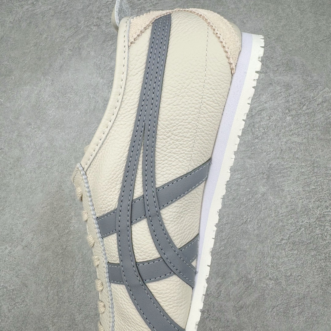 图片[7]-💰200 ＃MOK Asics Onitsuka Tiger MEXICO 66 亚瑟士鬼冢虎复古经典板鞋 市场最强版本 每个配色均购入原鞋校对 真正原厂头层牛皮 如假包赔 纹路、色泽、皮心颜色 质感百分百还原 海外订单工厂出品 超成熟稳定的做工品控 原装全套纸板楦头开发 原汁原味 完美呈现版型 私模正确鞋底咬花纹路 一比一鞋头弧度高度鞋身弧度 绝不口嗨 细节品控鞋型随意秒杀市面 原档咬花纹路私模大底 一个单元有六个三角形 总体形拼接呈现花瓣状 官方四联吊牌 原装Ortholite轻量化鞋垫 原盒原配 质保卡 说明书 钢印防尘纸  纸板中底带钢印 乳胶组合鞋垫 支持全方位的对比专柜 产品从款式颜色造型上体现出追求舒适和细节的完美 鞋类更是推崇手工制作的严谨与完美 融舒适性与可穿性的设计风格 注重细节的完美和别致魅力 既保持稳重 又不失轻松的时尚感 尺码：35 36 37 37.5 38 39 39.5 40 40.5 41.5 42 42.5 43.5 44 45 46 编码：by2936070-运动鞋