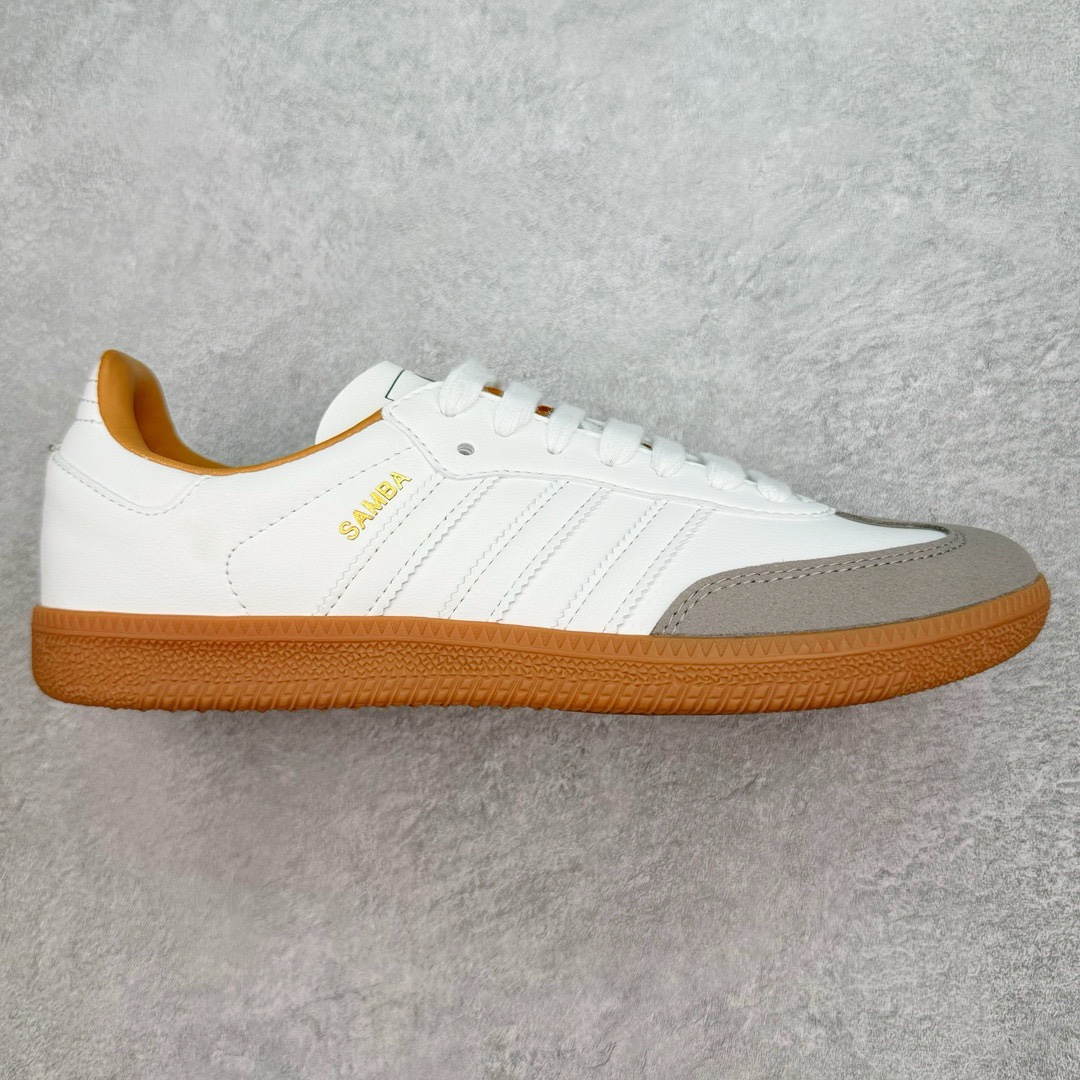 图片[12]-＃VT福利特价 AD Original Samba OG 复古经典轻便板鞋 口碑大厂出品 品控大底版型不断改良更新 全套原纸板楦头开发 确保原汁原味 完美呈现DUNK版型 一比一鞋头弧度高度鞋身弧度 此版本只针对中端市场 皮料材质有所更替 其他数据细节工艺流程均保持一致 绝不口嗨 细节品控鞋型随意对比 正确烫金高频细节 原装纳米超迁皮料 独家私模橡胶大底 原盒原配 这款桑巴鞋展示了高质量的工艺 带有装饰的超锁缝制和无缝的手感 柔软、柔软的皮革造型和标志性的3条纹完成了精致的外观 正规合身鞋带 鞋面上有绒面鞋垫 橡胶鞋底 享受正畸套筒软感 自50年代首次亮相以来就一直在赢得粉丝的青睐 尺码：35.5 36 36.5 37.5 38 38.5 39 40 40.5 41 42 42.5 43 44 44.5 45 46-选品中心