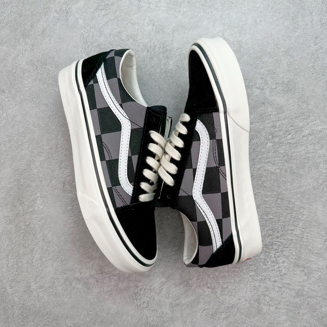 图片[3]-💰130 Vans Old Skool 黑灰棋盘格n安纳海姆系列低帮复古帆布鞋 尺码：35 36 36.5 37 38 38.5 39 40 40.5 41 42 42.5 43 44 45 编码：by2936000-运动鞋