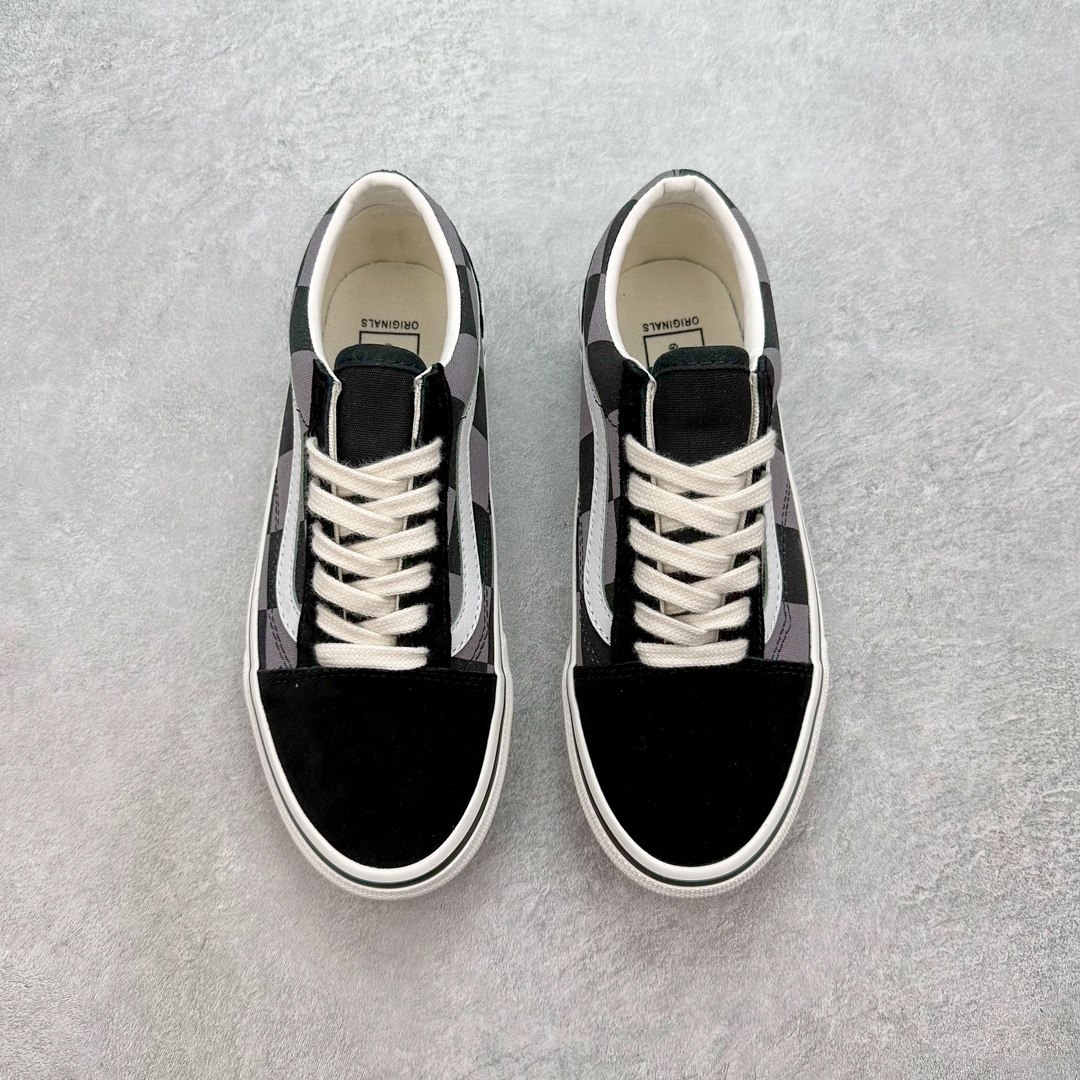 图片[2]-💰130 Vans Old Skool 黑灰棋盘格n安纳海姆系列低帮复古帆布鞋 尺码：35 36 36.5 37 38 38.5 39 40 40.5 41 42 42.5 43 44 45 编码：by2936000-运动鞋