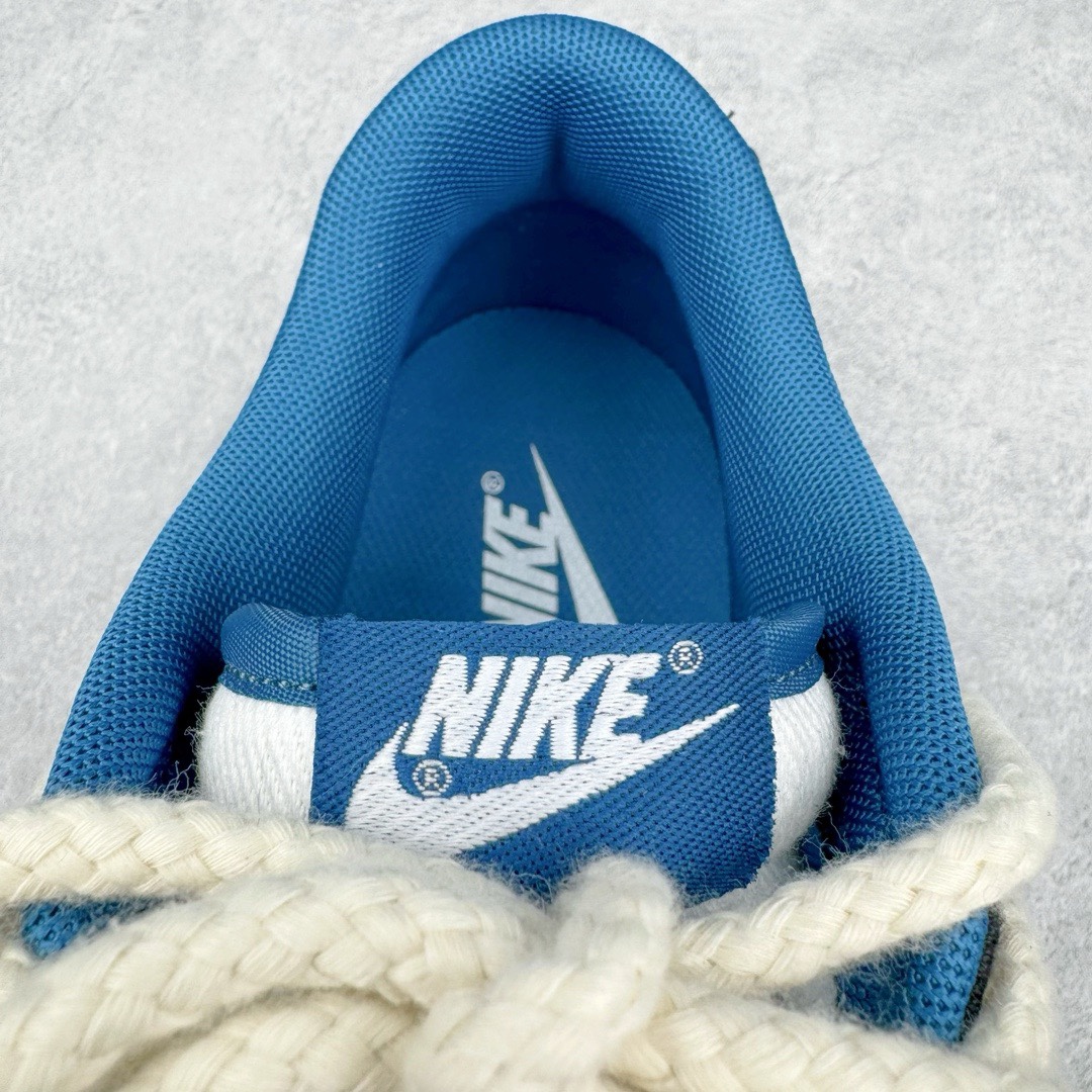 图片[15]-＃YC纯原福利 NK Dunk Low 资深玩家刺子绣 黑白蓝 DV0834-101 定制系列天花板 无原鞋不开发 全系列得物原鞋一比一校对开发 配色持续更新中 终端对接 优势输出 全套原厂楦头原纸板数据档案倾力打造 原汁原味莞产 极致还原 圈内最强针车工艺 高端零售指定版 广东原厂配套原盒原标 鞋盒分三个尺码段 原厂冲刀 超高清洁度 全鞋零毛边皮料切割 采用原厂百宏鞋带以及原厂百宏织唛舌标 内标可供原厂几率过验 进口原装条纹中底布 四线拉帮白色点胶 原厂拉帮手法遵循公司 原厂电绣 极致还原 尺码：35.5 36 36.5 37.5 38 38.5 39 40 40.5 41 42 42.5 43 44 44.5 45 46 47.5-选品中心