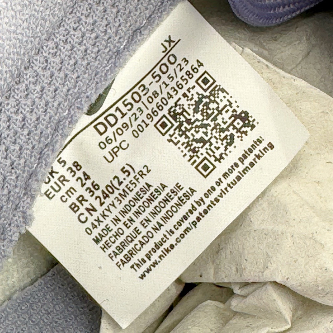 图片[18]-＃YC纯原福利 NK Dunk Low 解构 魅紫韵味 薰衣草白紫 DD1503-500 定制系列天花板 无原鞋不开发 全系列得物原鞋一比一校对开发 配色持续更新中 终端对接 优势输出 全套原厂楦头原纸板数据档案倾力打造 原汁原味莞产 极致还原 圈内最强针车工艺 高端零售指定版 广东原厂配套原盒原标 鞋盒分三个尺码段 原厂冲刀 超高清洁度 全鞋零毛边皮料切割 采用原厂百宏鞋带以及原厂百宏织唛舌标 内标可供原厂几率过验 进口原装条纹中底布 四线拉帮白色点胶 原厂拉帮手法遵循公司 原厂电绣 极致还原 尺码：35.5 36 36.5 37.5 38 38.5 39 40-选品中心