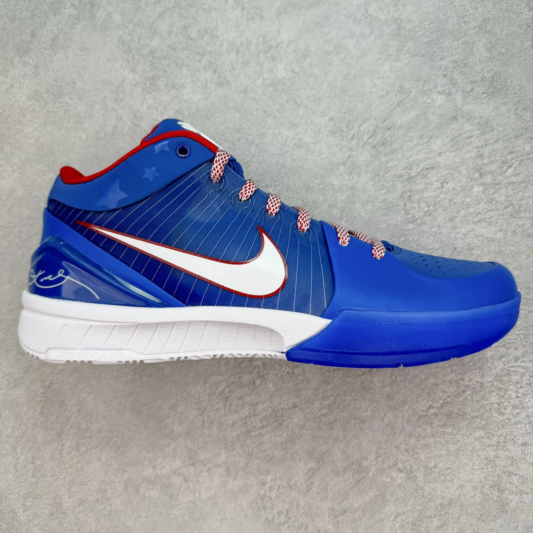 ＃GX纯原 NK Zoom Kobe 4 科比四代 费城蓝色 FQ3545-400 完美复刻公司货 Phylon泡棉中底 后跟搭载Air Zoom马蹄气垫 真正的原汁原味 还原ZP脚感 全身鞋材卡料色独家定制 唯一正确鞋身反光效果 原厂压印工艺 立体感十足 内置全真动态飞线 独立原厂模具 首批不拼图大几率过验 亲测已过 支持各种高强度实战 无需担心 补货周期极长 脚宽建议买大半码 科比系列前掌偏窄 支持七天无理由退换 尺码： 40 40.5 41 42 42.5 43 44 44.5 45 46 47.5 48.5 49.5 50.5-选品中心