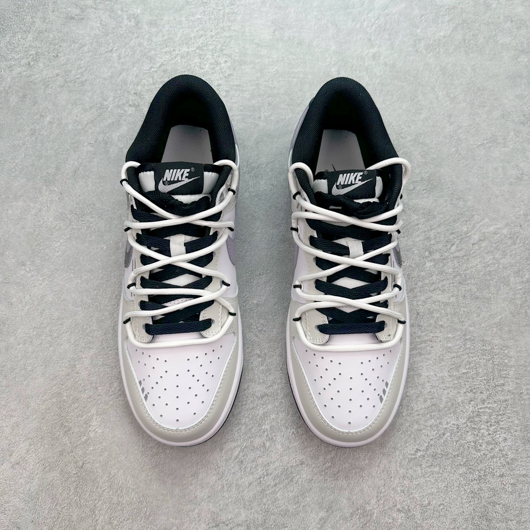 图片[2]-NK Dunk Low 定制配色 DD1391-100 大厂出品 极力推荐 原装头层材料 独家版型蒸餾加工帶來的是更好的视觉和脚感体验大厂纯原品质出货 清洁度 电绣工艺 皮料切割干净无任何毛边 细节完美 尺码：36 36.5 37.5 38 38.5 39 40 40.5 41 42 42.5 43 44 44.5 45 46 47.5-选品中心