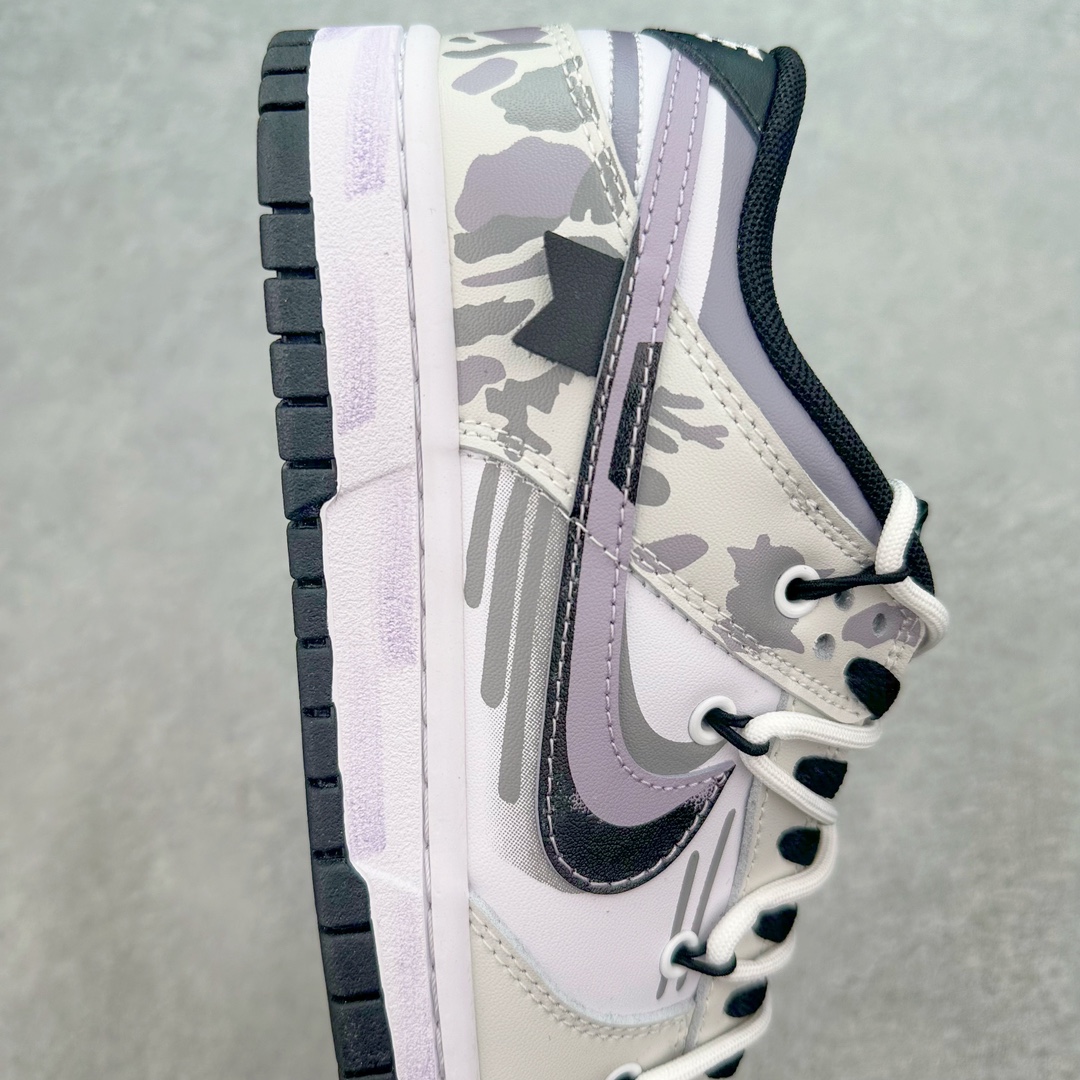 图片[6]-NK Dunk Low 定制配色 DD1391-100 大厂出品 极力推荐 原装头层材料 独家版型蒸餾加工帶來的是更好的视觉和脚感体验大厂纯原品质出货 清洁度 电绣工艺 皮料切割干净无任何毛边 细节完美 尺码：36 36.5 37.5 38 38.5 39 40 40.5 41 42 42.5 43 44 44.5 45 46 47.5-选品中心