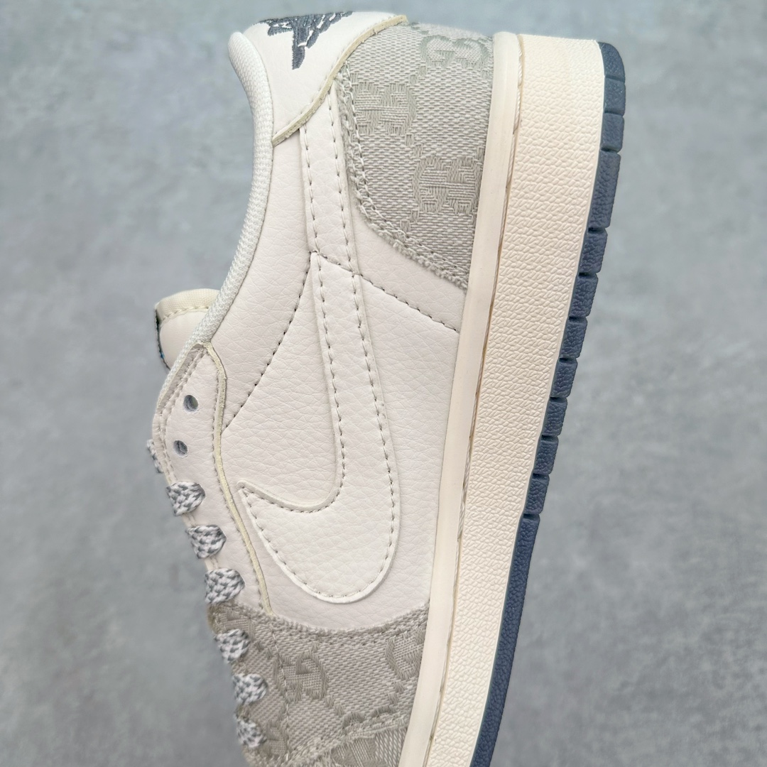 图片[7]-TS x Air Jordan AJ1 Low 倒钩低帮联名定制配色 XZ1658-002 原厂内置气垫魔块 A模大底 头层小牛皮 鞋舌AJ原厂专用牛津布+AJ专用反口珍珠布+原厂无杂质高弹内里海棉+特殊封边弹力鞋带 尺码：36 36.5 37.5 38 38.5 39 40 40.5 41 42 42.5 43 44 44.5 45 46 47.5-选品中心