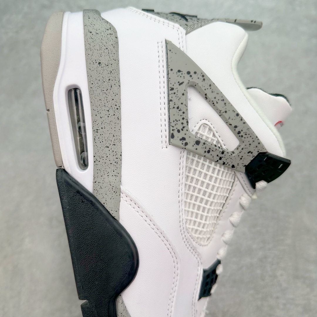 图片[6]-💰150 ＃福利特价‼Air Jordan AJ4 Retro 大厂出品 原纸板楦头开发 定制优质皮料 完美鞋型匹配公司货 正确TPU鞋舌锁扣 最新原厂底模 大底卡色咬花完美 鞋柜必备鞋款 终端现货供应 尺码：36 36.5 37.5 38 38.5 39 40 40.5 41 42 42.5 43 44 44.5 45 编码：Kby2936020-运动鞋