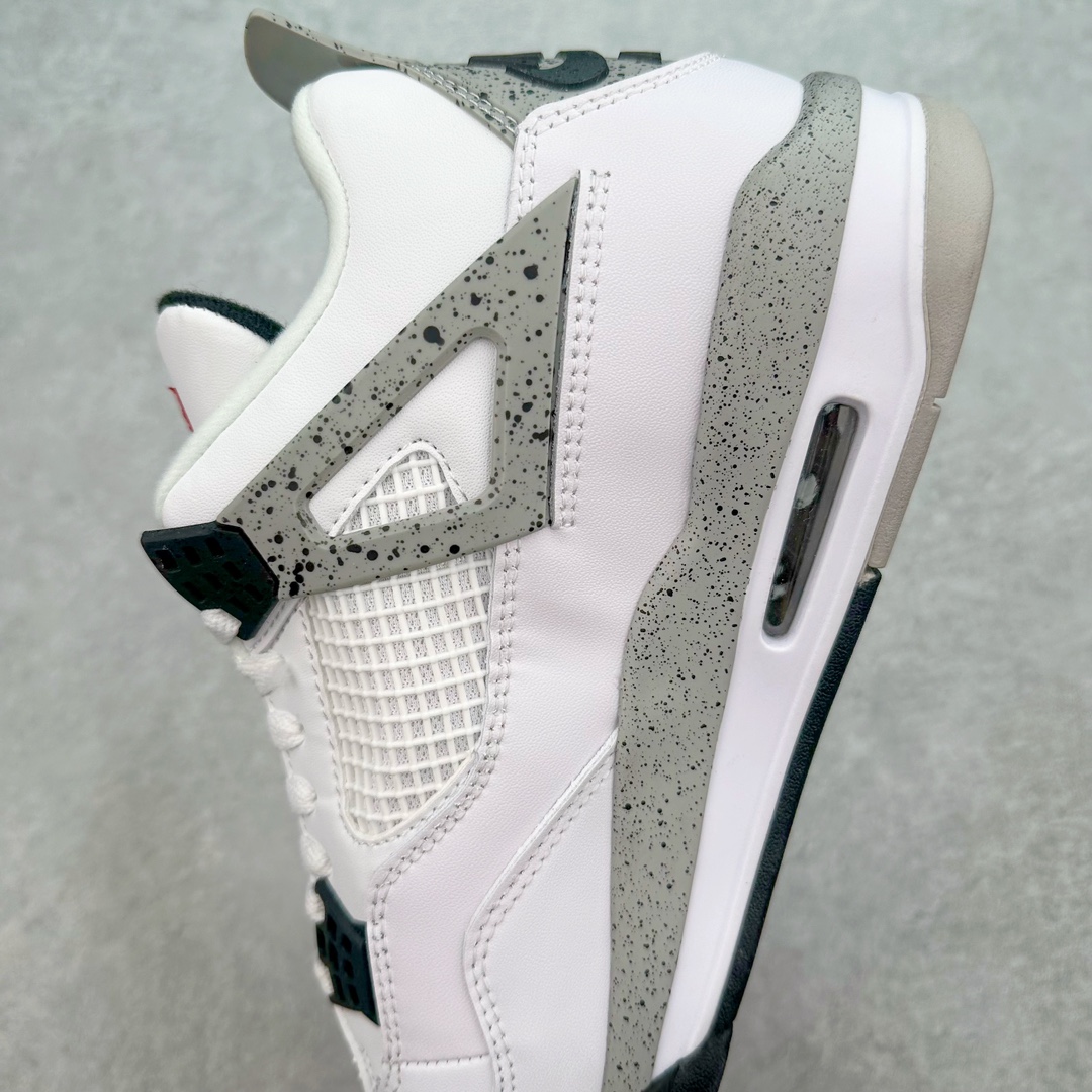 图片[7]-💰150 ＃福利特价‼Air Jordan AJ4 Retro 大厂出品 原纸板楦头开发 定制优质皮料 完美鞋型匹配公司货 正确TPU鞋舌锁扣 最新原厂底模 大底卡色咬花完美 鞋柜必备鞋款 终端现货供应 尺码：36 36.5 37.5 38 38.5 39 40 40.5 41 42 42.5 43 44 44.5 45 编码：Kby2936020-运动鞋