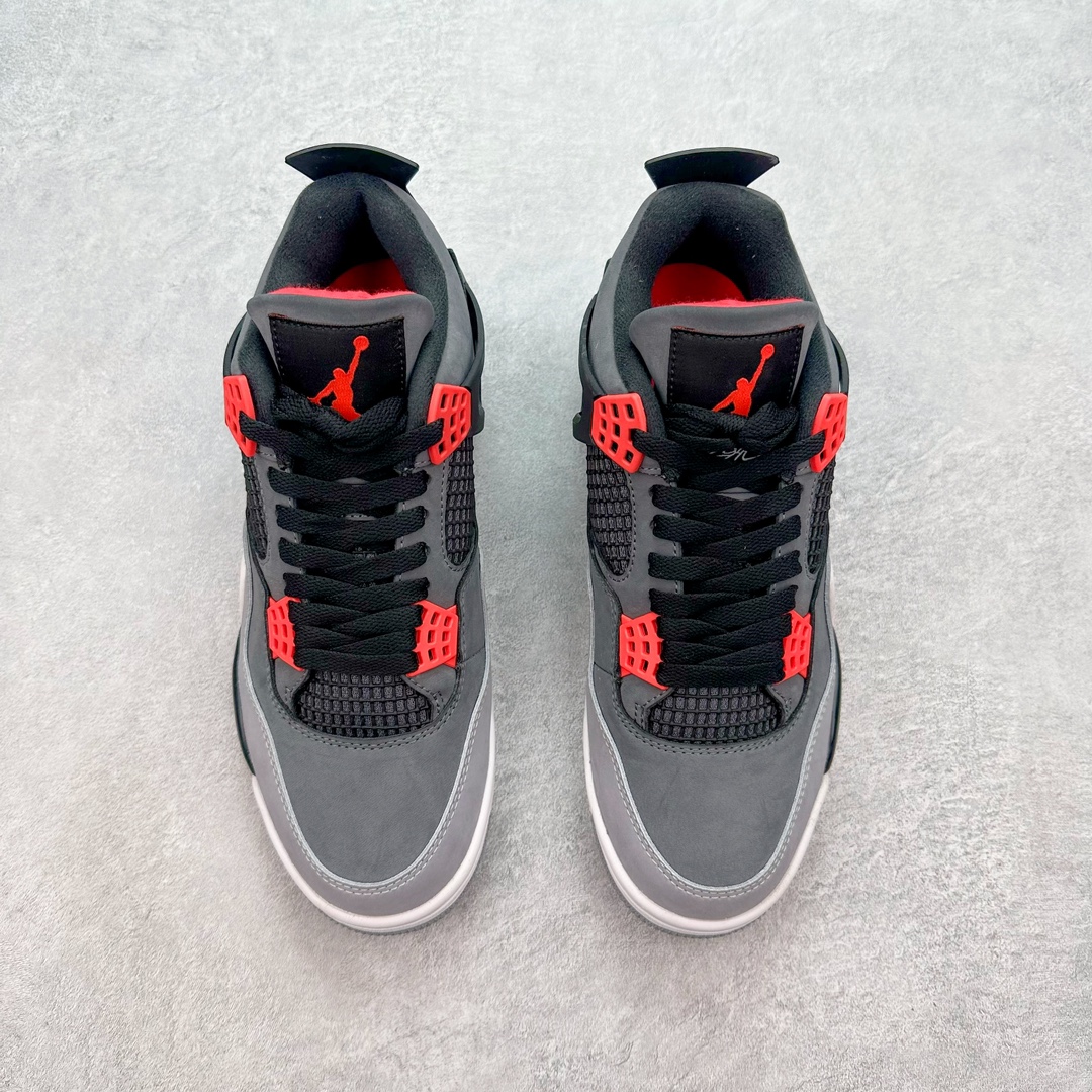 图片[2]-💰150 ＃福利特价‼Air Jordan AJ4 Retro 大厂出品 原纸板楦头开发 定制优质皮料 完美鞋型匹配公司货 正确TPU鞋舌锁扣 最新原厂底模 大底卡色咬花完美 鞋柜必备鞋款 终端现货供应 尺码：36 36.5 37.5 38 38.5 39 40 40.5 41 42 42.5 43 44 44.5 45 编码：Kby2936020-运动鞋