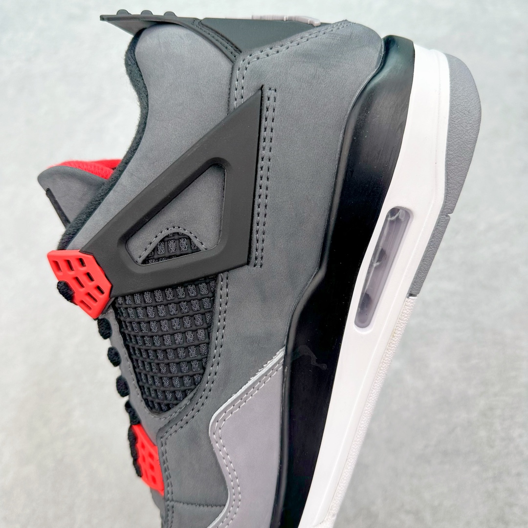 图片[7]-💰150 ＃福利特价‼Air Jordan AJ4 Retro 大厂出品 原纸板楦头开发 定制优质皮料 完美鞋型匹配公司货 正确TPU鞋舌锁扣 最新原厂底模 大底卡色咬花完美 鞋柜必备鞋款 终端现货供应 尺码：36 36.5 37.5 38 38.5 39 40 40.5 41 42 42.5 43 44 44.5 45 编码：Kby2936020-运动鞋