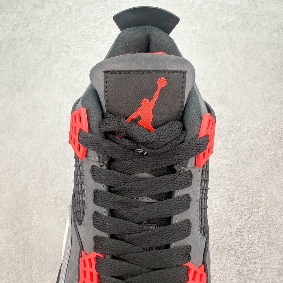 图片[5]-💰150 ＃福利特价‼Air Jordan AJ4 Retro 大厂出品 原纸板楦头开发 定制优质皮料 完美鞋型匹配公司货 正确TPU鞋舌锁扣 最新原厂底模 大底卡色咬花完美 鞋柜必备鞋款 终端现货供应 尺码：36 36.5 37.5 38 38.5 39 40 40.5 41 42 42.5 43 44 44.5 45 编码：Kby2936020-运动鞋