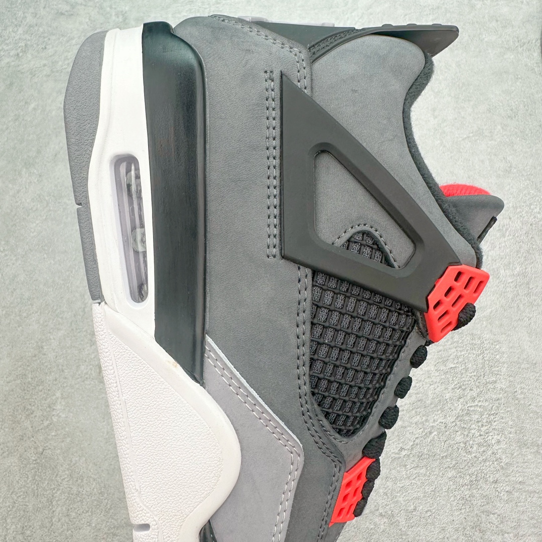 图片[6]-💰150 ＃福利特价‼Air Jordan AJ4 Retro 大厂出品 原纸板楦头开发 定制优质皮料 完美鞋型匹配公司货 正确TPU鞋舌锁扣 最新原厂底模 大底卡色咬花完美 鞋柜必备鞋款 终端现货供应 尺码：36 36.5 37.5 38 38.5 39 40 40.5 41 42 42.5 43 44 44.5 45 编码：Kby2936020-运动鞋