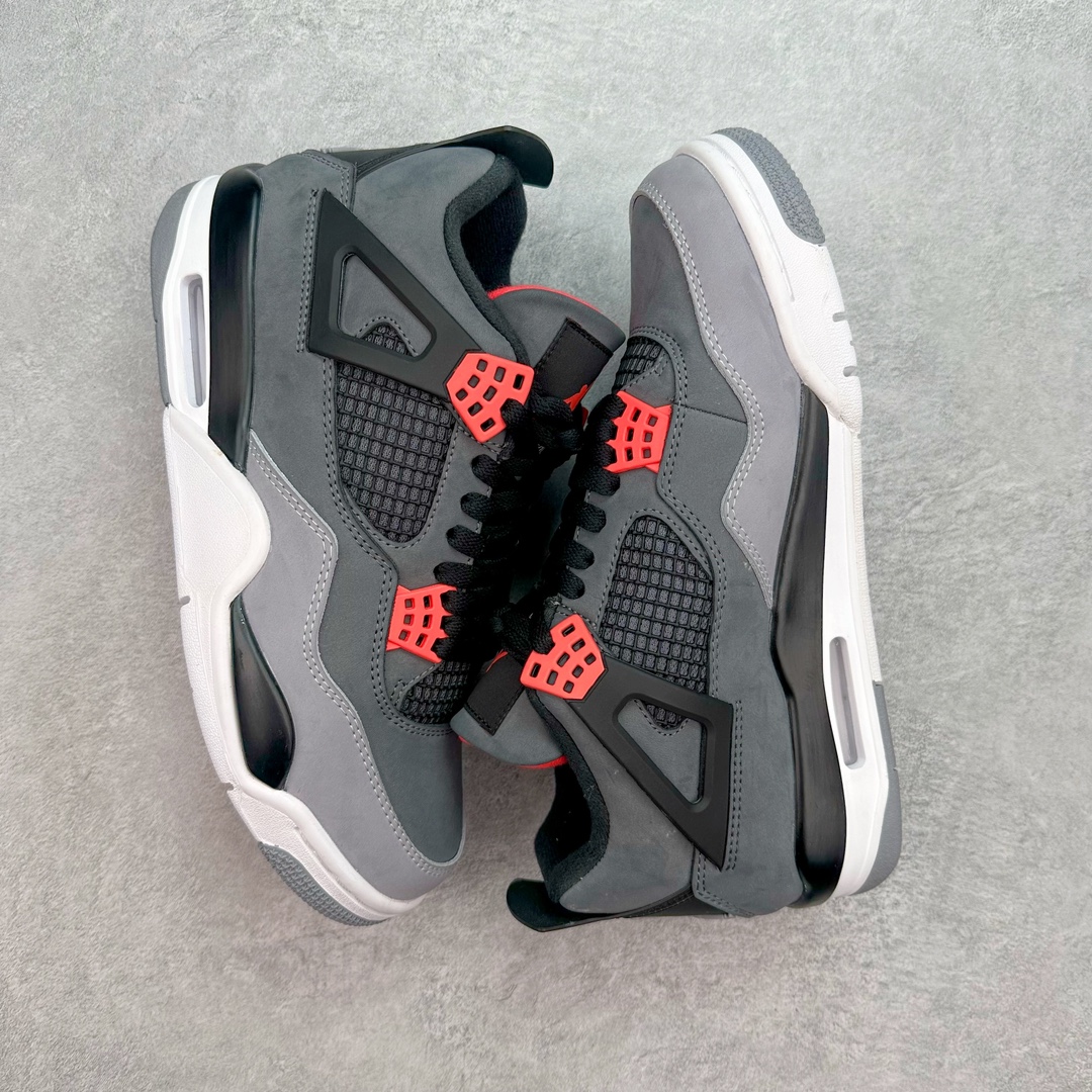 图片[3]-💰150 ＃福利特价‼Air Jordan AJ4 Retro 大厂出品 原纸板楦头开发 定制优质皮料 完美鞋型匹配公司货 正确TPU鞋舌锁扣 最新原厂底模 大底卡色咬花完美 鞋柜必备鞋款 终端现货供应 尺码：36 36.5 37.5 38 38.5 39 40 40.5 41 42 42.5 43 44 44.5 45 编码：Kby2936020-运动鞋