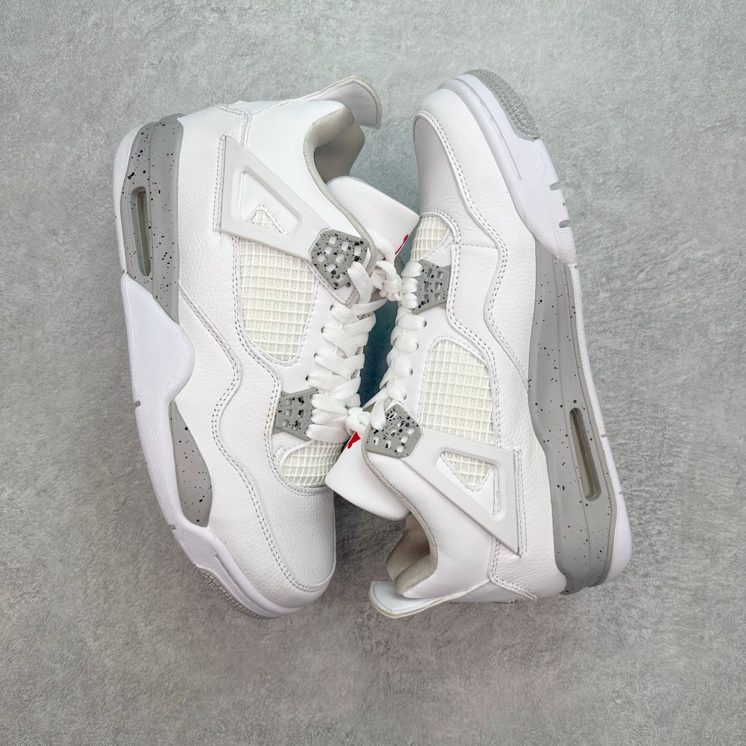 图片[3]-💰150 ＃福利特价‼Air Jordan AJ4 Retro 大厂出品 原纸板楦头开发 定制优质皮料 完美鞋型匹配公司货 正确TPU鞋舌锁扣 最新原厂底模 大底卡色咬花完美 鞋柜必备鞋款 终端现货供应 尺码：36 36.5 37.5 38 38.5 39 40 40.5 41 42 42.5 43 44 44.5 45 编码：Kby2936020-运动鞋