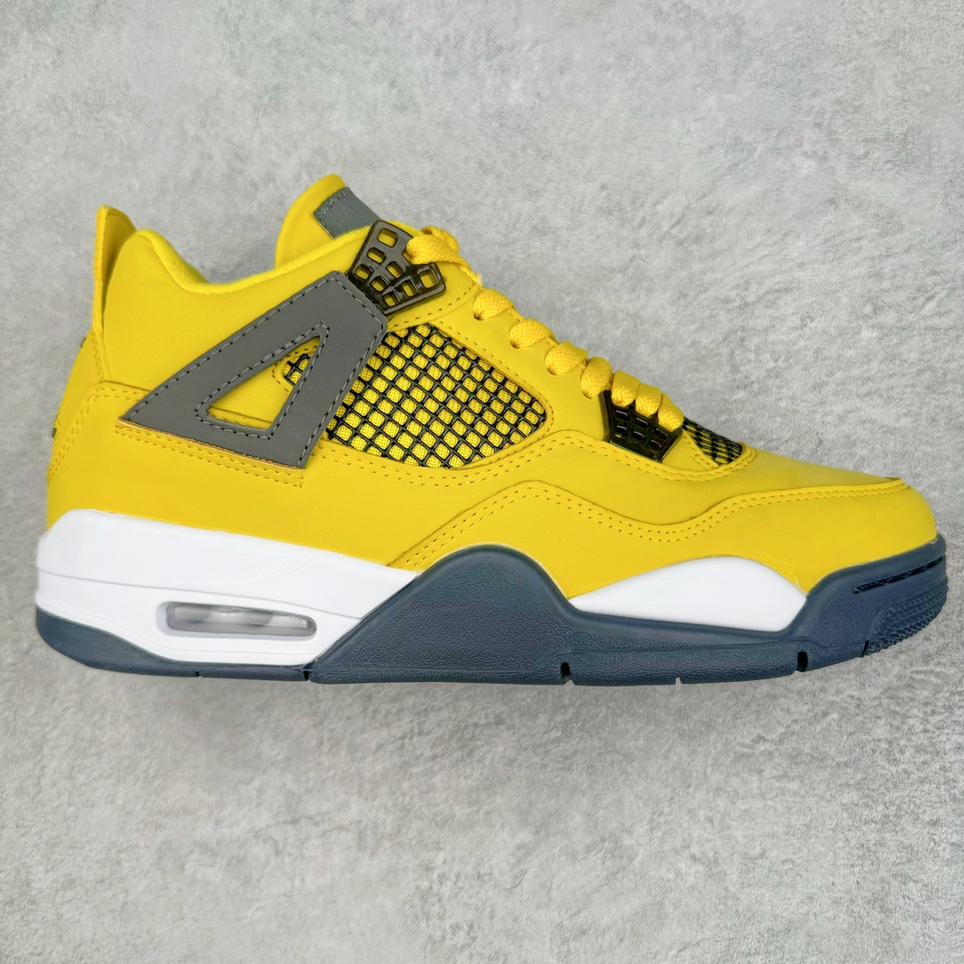 💰150 ＃福利特价‼Air Jordan AJ4 Retro 大厂出品 原纸板楦头开发 定制优质皮料 完美鞋型匹配公司货 正确TPU鞋舌锁扣 最新原厂底模 大底卡色咬花完美 鞋柜必备鞋款 终端现货供应 尺码：36 36.5 37.5 38 38.5 39 40 40.5 41 42 42.5 43 44 44.5 45 编码：Kby2936020-运动鞋