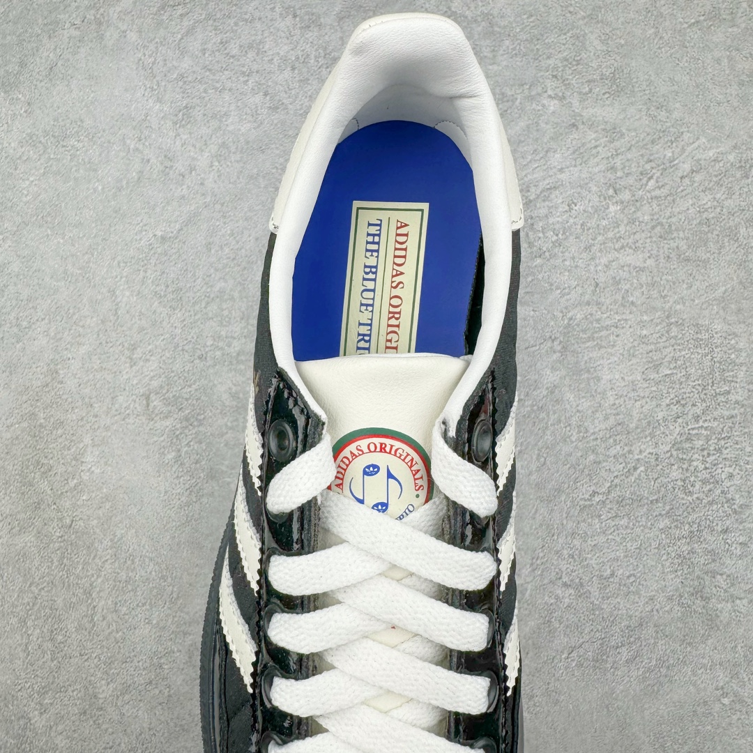 图片[5]-💰180 ＃C版纯原 AD Originals Handball SPZL 手球运动员系列百搭休闲运动板鞋 JP5669 这款来自阿迪达斯的这款HANDBALL SPZL前身是一双手球运动鞋，这一次拿来复刻，所以鞋面的主要色彩选用了黑色， 鞋面外侧除了Spezial字母之外还有三叶草标志。Handball SPZL作为复古手球训练鞋与作为室内足球鞋的Samba有着异曲同工之处，但是质感更为出众的鞋身以及丰富的配色选择比起Samba来讲可以说是更胜一筹了！尺码：36 36⅔ 37⅓ 38 38⅔ 39⅓ 40 40⅔ 41⅓ 42 42⅔ 43⅓ 44 45  编码：Jby2936050-运动鞋