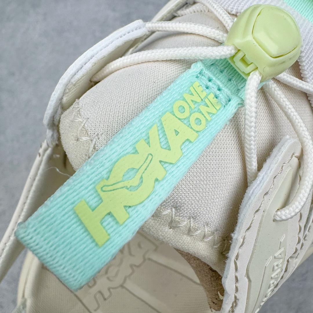 图片[12]-💰170 ＃HK纯原 HOKA One One Hopara Sandals 霍帕拉系列水路两用溯溪涉水休闲户外露营凉鞋 作为先锋品牌的 HOKA ONE ONE总是以独特的方式 HOPA RA是一款溯溪鞋 又名排水鞋 可长期用于涉水和溯溪 保护脚底和脚趾的安全和舒适 鞋面材料速干 透气 耐磨 鞋底防滑 耐磨 抓地能力强 出于安全考虑 设计要求较高 涉水溯溪过程中 水 泥沙 可以直接从鞋内大孔排出 细纹鞋底使在岩石上抓地能力强 避免打滑 而上路后 鞋面具有快干透气等优点 尺码：36 36.5 37.5 38 39 40 40.5 41 42 42.5 43 44 45 编码：by2936040-运动鞋