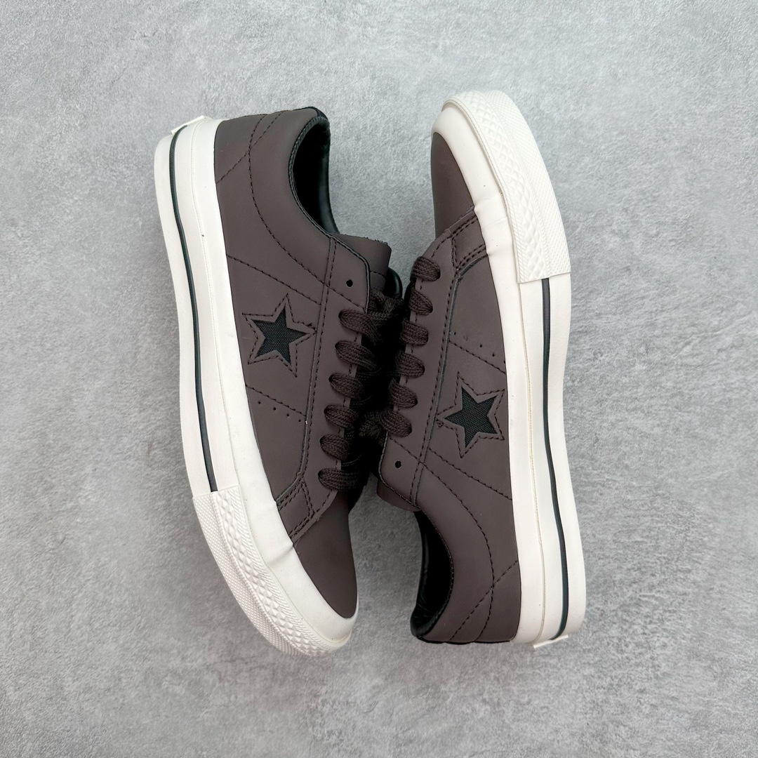 图片[3]-💰150 Converse One Star Pro 黑棕n匡威木村一星复古休闲滑板鞋n经典鞋型提供舒适穿着感受 n低调不浮夸 简约设计 时尚百搭 n官网主推款 ins潮人时髦单品  货号：A02941C 尺码：35-44（36.5 37.5 39.5 41.5 42.5） 编码：by2936020-运动鞋