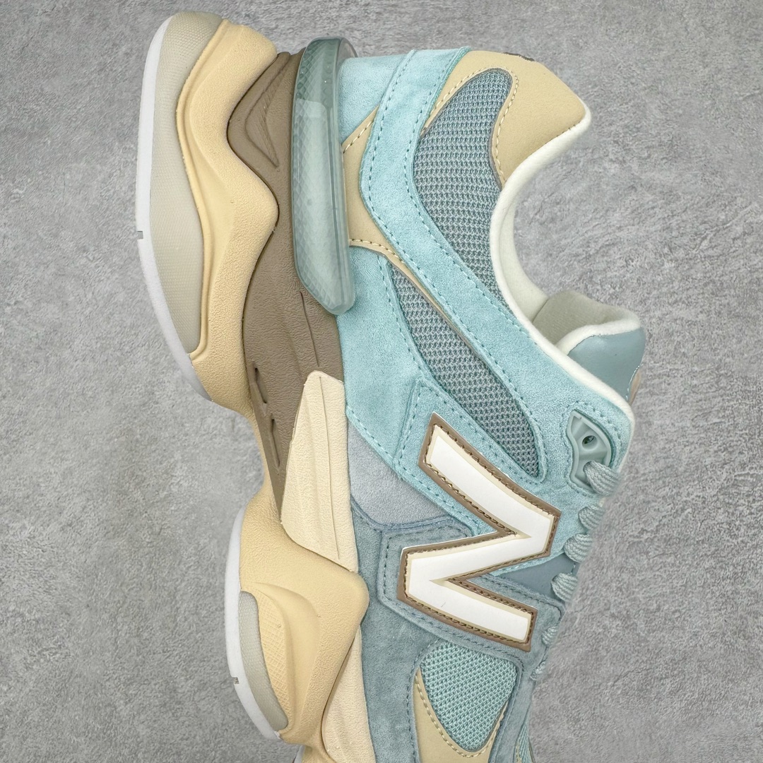 图片[6]-💰210 ＃AY纯原 New Balance NB9060系列 新百伦绒面革网布经典百搭防滑耐磨透气低帮生活休闲鞋 蓝色 U9060FNB 全套原楦原纸板原厂数据开发 进口三明治网面 原装进口翻毛皮料正确绒感卡色 正确中底拉帮中底网布细节 原厂标裁 带紫光防伪 定制后跟透明水晶模块 冲裁组合 大底贴合程度胶水上色把控完美 整洁度挑战全网艺术家 多道序QC把关品质完善 匠心打造 耗时两个月开发完成 工艺极其复杂难度可想而知 新开独立私模大底 全网唯一正确六层组合大底 高端零售专供产物 Size：36 37 37.5 38 38.5 39 40 40.5 41 42 42.5 43 44 45.5 46.5 编码：by2936080-运动鞋