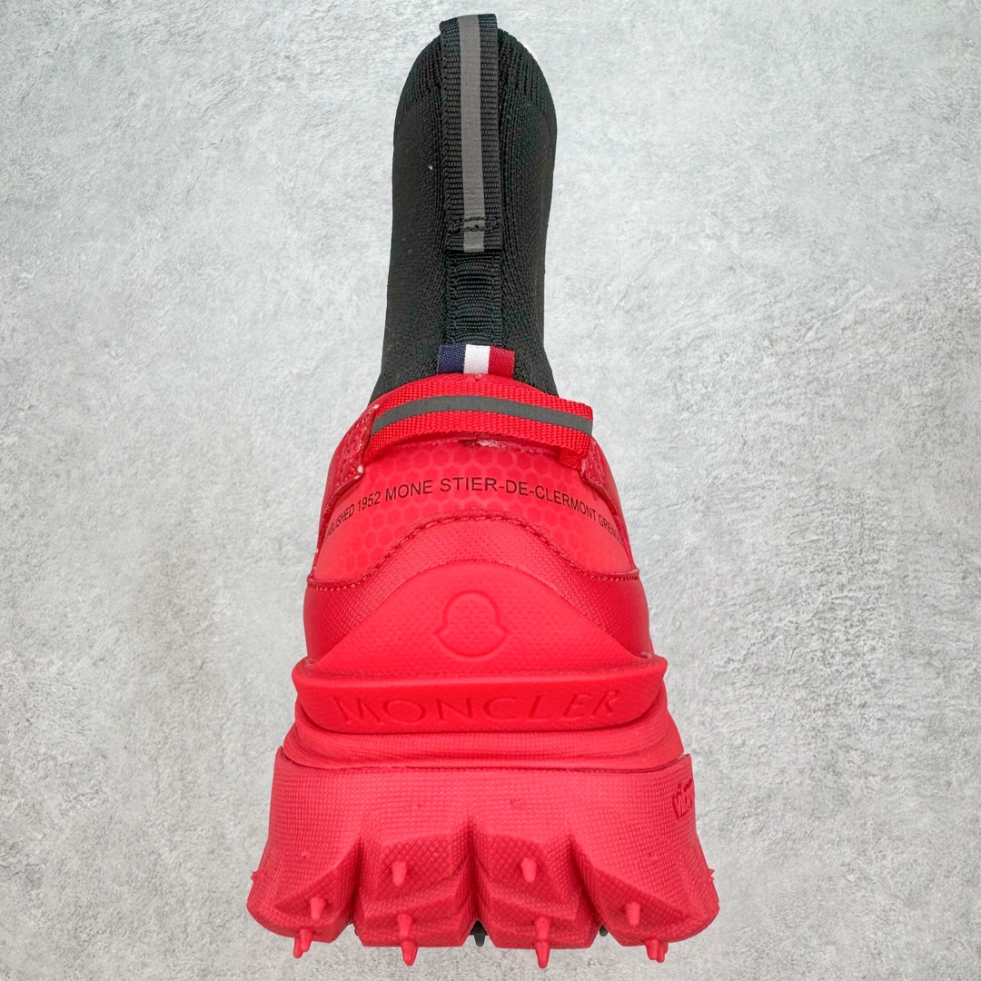 图片[8]-Moncler Trailgrip Gore-Tex 蒙口越野旅行系列高帮袜子鞋厚底轻量户外登山运动 H209A4M00100M2058999 盟可睐MONCLER TRAILGRIP鞋履新季系列 前卫设计碰撞实用科技，轻盈面料无惧炎热夏季，Trailgrip运动鞋作为盟可睐Moncler的秋冬新作横空出世，融蕴品牌山地基因，运用科技前沿技术，征服野外复杂地形。醒目的胎纹设计搭配弧形橡胶鞋头，确保经久耐穿，为山野探险与都市畅游提供高效防护。Trailgrip 2023春夏系列将在既有的实用性基础之上，推出全新配色，并采用更轻材质。尺码：36-46-选品中心