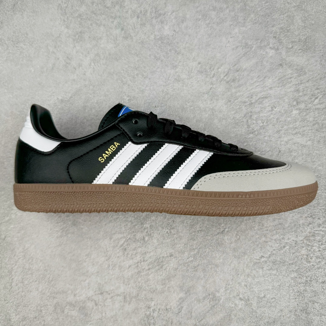 图片[3]-＃VT福利特价 AD Original Samba OG 复古经典轻便板鞋 口碑大厂出品 品控大底版型不断改良更新 全套原纸板楦头开发 确保原汁原味 完美呈现DUNK版型 一比一鞋头弧度高度鞋身弧度 此版本只针对中端市场 皮料材质有所更替 其他数据细节工艺流程均保持一致 绝不口嗨 细节品控鞋型随意对比 正确烫金高频细节 原装纳米超迁皮料 独家私模橡胶大底 原盒原配 这款桑巴鞋展示了高质量的工艺 带有装饰的超锁缝制和无缝的手感 柔软、柔软的皮革造型和标志性的3条纹完成了精致的外观 正规合身鞋带 鞋面上有绒面鞋垫 橡胶鞋底 享受正畸套筒软感 自50年代首次亮相以来就一直在赢得粉丝的青睐 尺码：35.5 36 36.5 37.5 38 38.5 39 40 40.5 41 42 42.5 43 44 44.5 45 46-选品中心