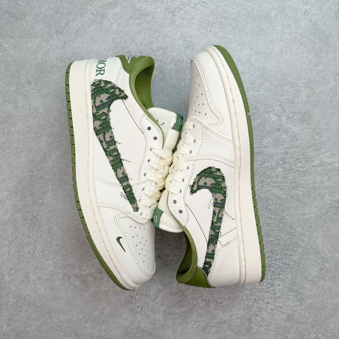 图片[3]-TS x Air Jordan AJ1 Low 倒钩低帮联名定制配色 DM6688-605 原厂内置气垫魔块 A模大底 头层小牛皮 鞋舌AJ原厂专用牛津布+AJ专用反口珍珠布+原厂无杂质高弹内里海棉+特殊封边弹力鞋带 尺码：36 36.5 37.5 38 38.5 39 40 40.5 41 42 42.5 43 44 44.5 45 46 47.5-选品中心