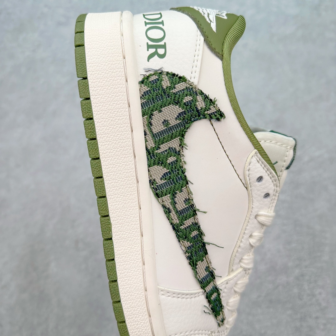 图片[6]-TS x Air Jordan AJ1 Low 倒钩低帮联名定制配色 DM6688-605 原厂内置气垫魔块 A模大底 头层小牛皮 鞋舌AJ原厂专用牛津布+AJ专用反口珍珠布+原厂无杂质高弹内里海棉+特殊封边弹力鞋带 尺码：36 36.5 37.5 38 38.5 39 40 40.5 41 42 42.5 43 44 44.5 45 46 47.5-选品中心