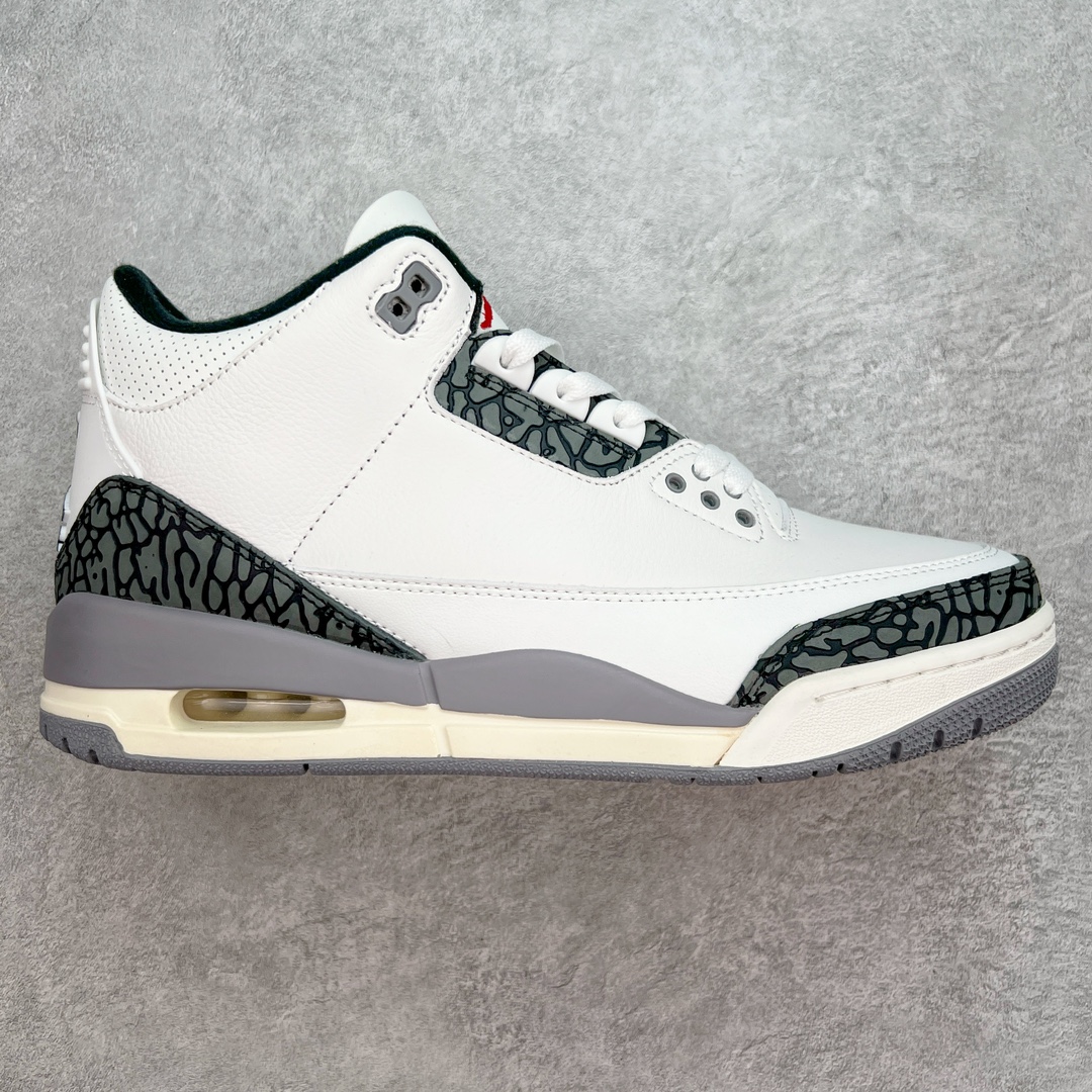 💰210 Air Jordan AJ3 Retro CT8532-106 超性价比产品 欢迎对比 实力大厂成熟流水线出品 品控完美 免检产品 新配色陆续开发 全套原纸板楦头开发 原厂大底磨具加持立体防滑纹理 原装可视Air Sole气垫 原汁原味最完美的三代版型 放心开冲 男女鞋SIZE：36 36.5 37.5 38 38.5 39 40 40.5 41 42 42.5 43 44 44.5 45 46 47.5 编码：Bby2936080-运动鞋