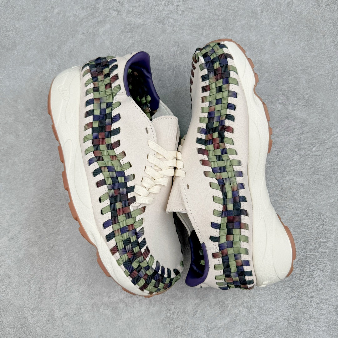 图片[3]-💰240 ＃C版纯原 NK Air Footscape Woven 足部编织系列低帮户外风休闲运动慢跑鞋 FV3615-191 NK Woven 编织设计一直是潮流圈玩家格外青睐的独特元素 依然还是那个熟悉的感觉，在阔别街头多年之后，它的再度回归，无疑为大家的潮流穿搭又将带来新的选择。舒适经典鞋款，耀眼回归。Footscape 选用加宽鞋头和鞋外侧鞋带，提供另类的自然畅动贴合度。不对称梭织细节具有双重功能，既可点缀柔软的麂皮鞋面，又可增添足部包覆感。内部配有超柔软泡棉中底和鞋跟 Nike Air 缓震设计。舒适脚感，让你一穿上就讚叹不已。SIZE：36 36.5 37.5 38 38.5 39 40 40.5 41 42 42.5 43 44 44.5 45 编码：Cby3936010-运动鞋